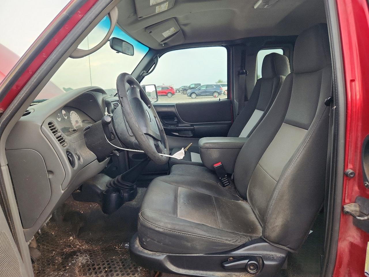 2007 Ford Ranger Super Cab Burgundy vin: 1FTZR45E77PA52249