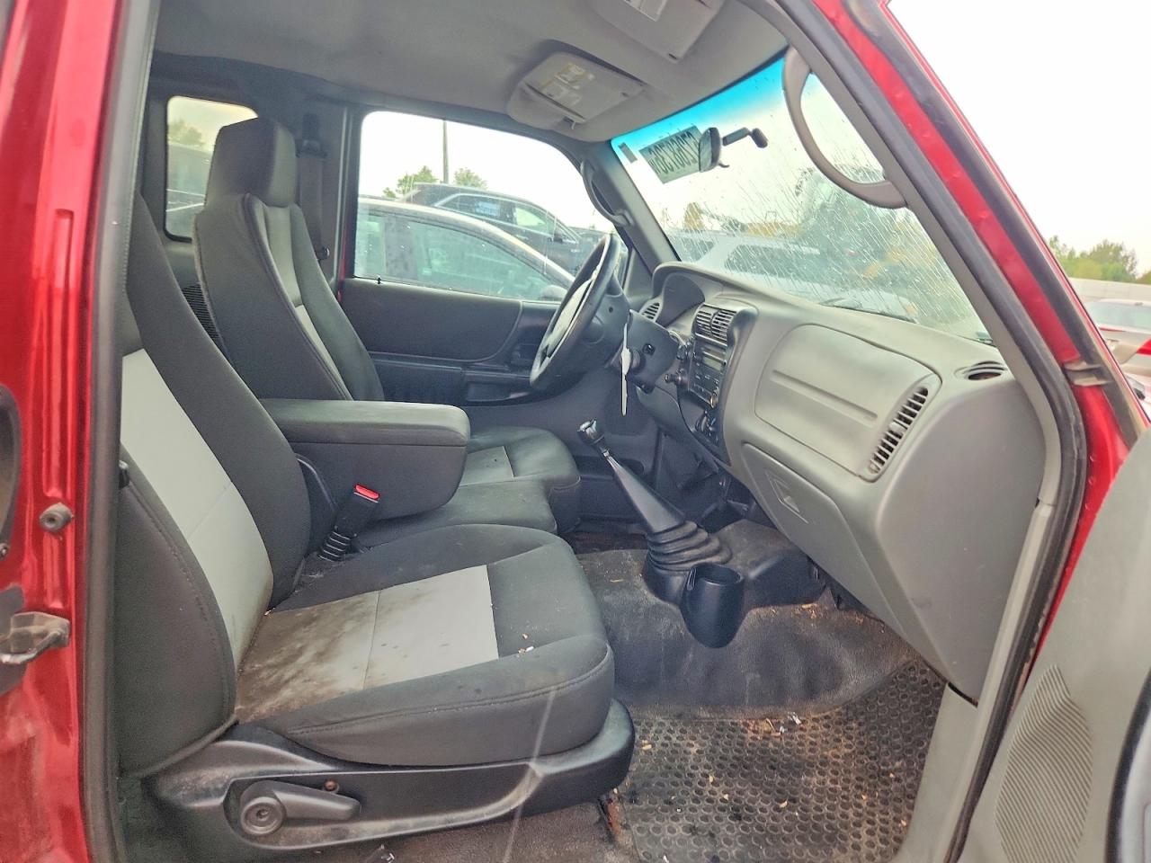 2007 Ford Ranger Super Cab Burgundy vin: 1FTZR45E77PA52249