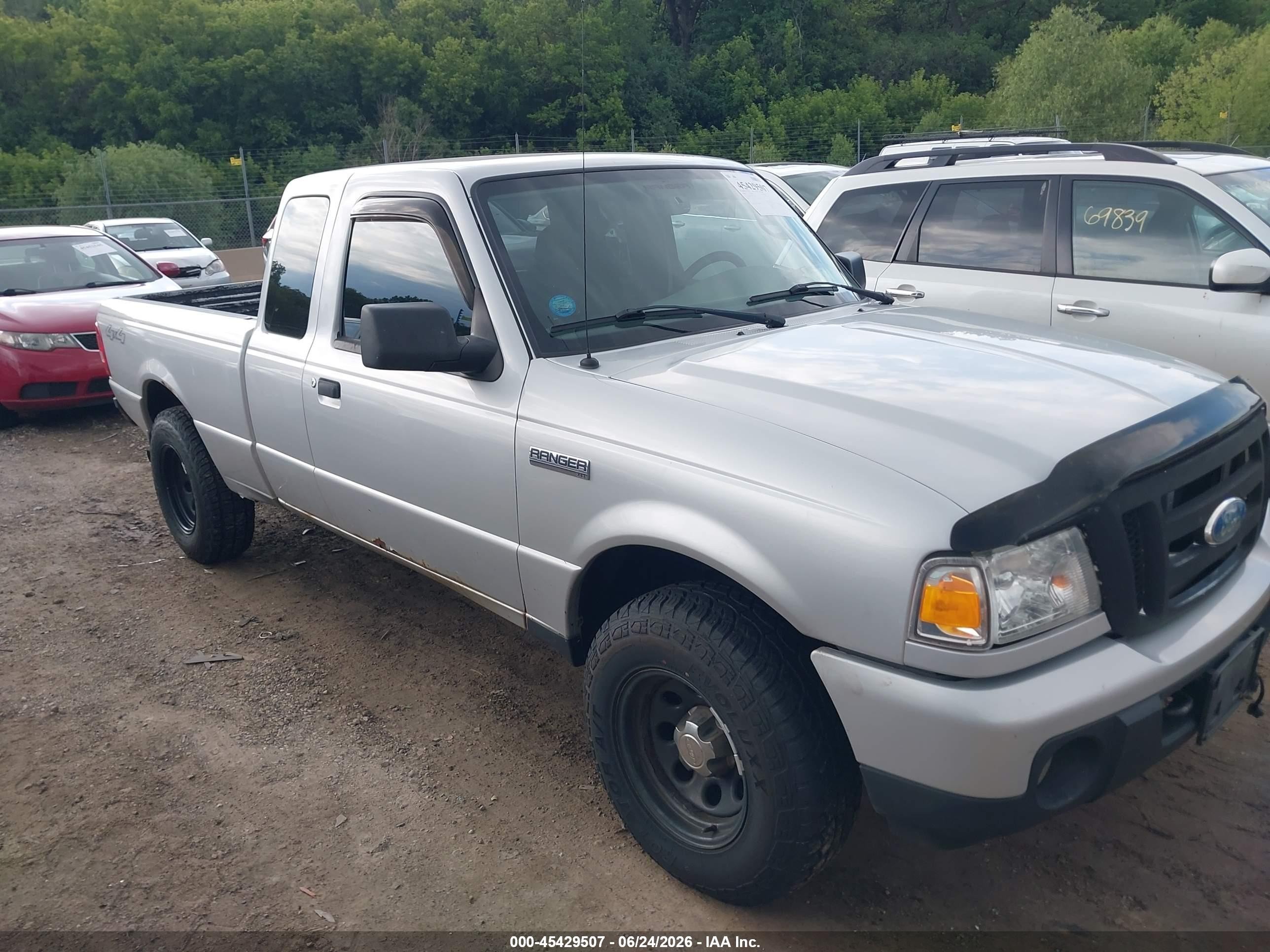 2008 Ford Ranger Fx4 Off-rd/sport/xlt Silver vin: 1FTZR45E78PA78979