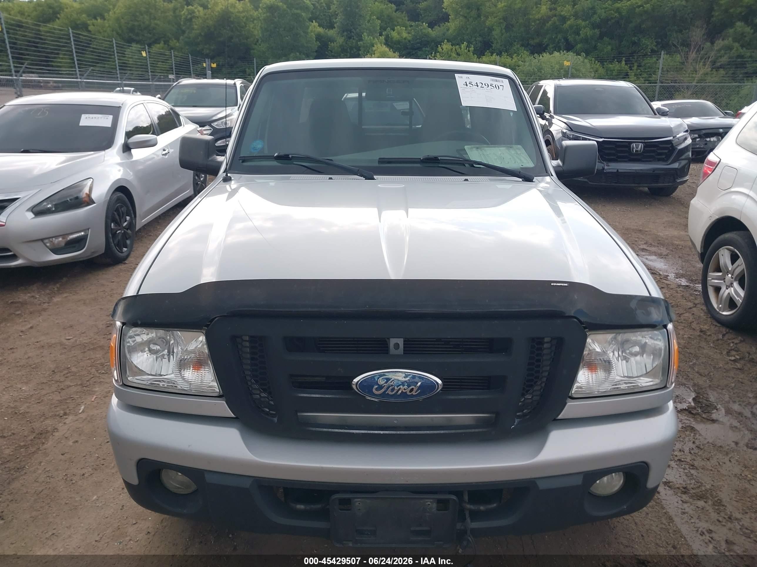 2008 Ford Ranger Fx4 Off-rd/sport/xlt Silver vin: 1FTZR45E78PA78979