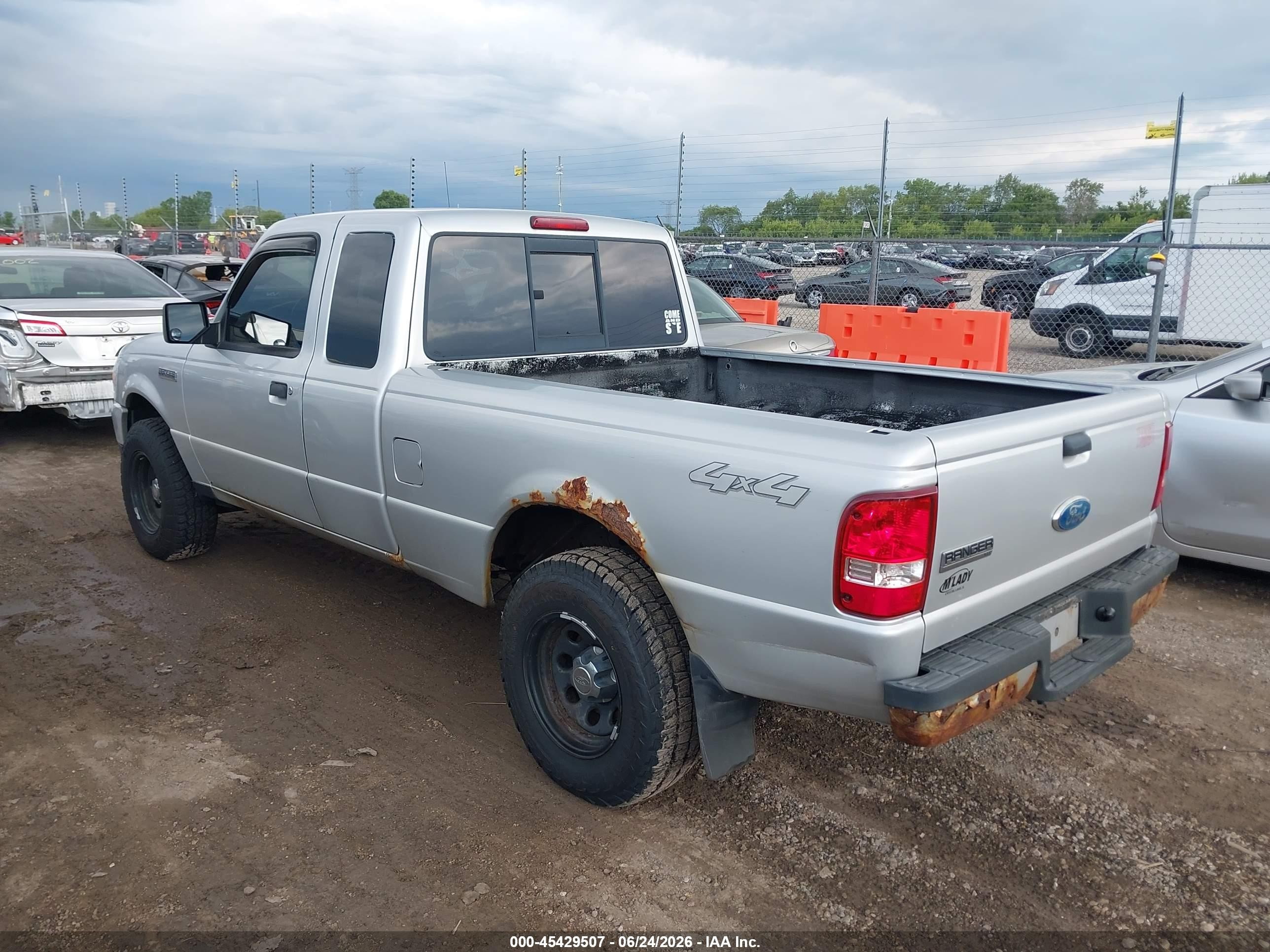 2008 Ford Ranger Fx4 Off-rd/sport/xlt Silver vin: 1FTZR45E78PA78979