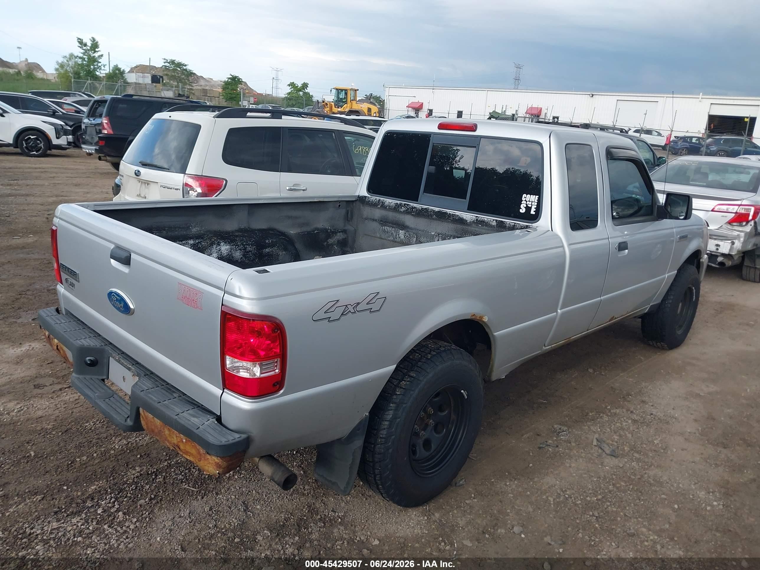 2008 Ford Ranger Fx4 Off-rd/sport/xlt Silver vin: 1FTZR45E78PA78979