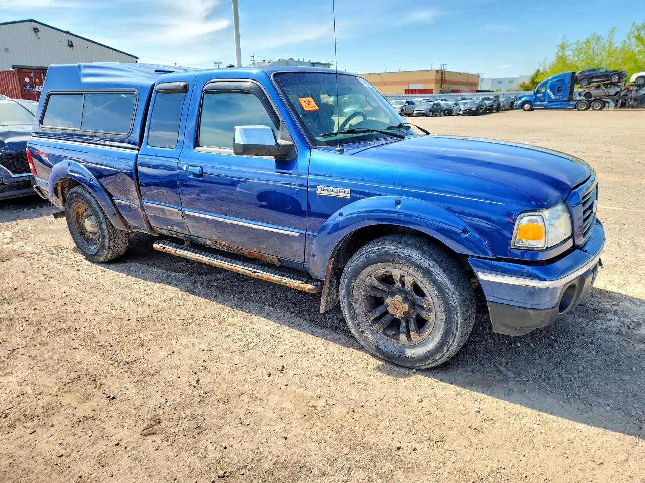 2009 Ford Ranger Super Cab Blue vin: 1FTZR45E79PA55350