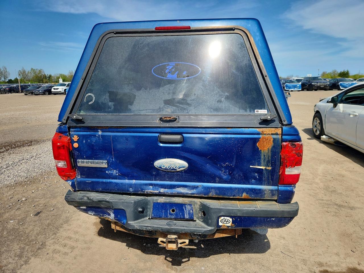2009 Ford Ranger Super Cab Blue vin: 1FTZR45E79PA55350
