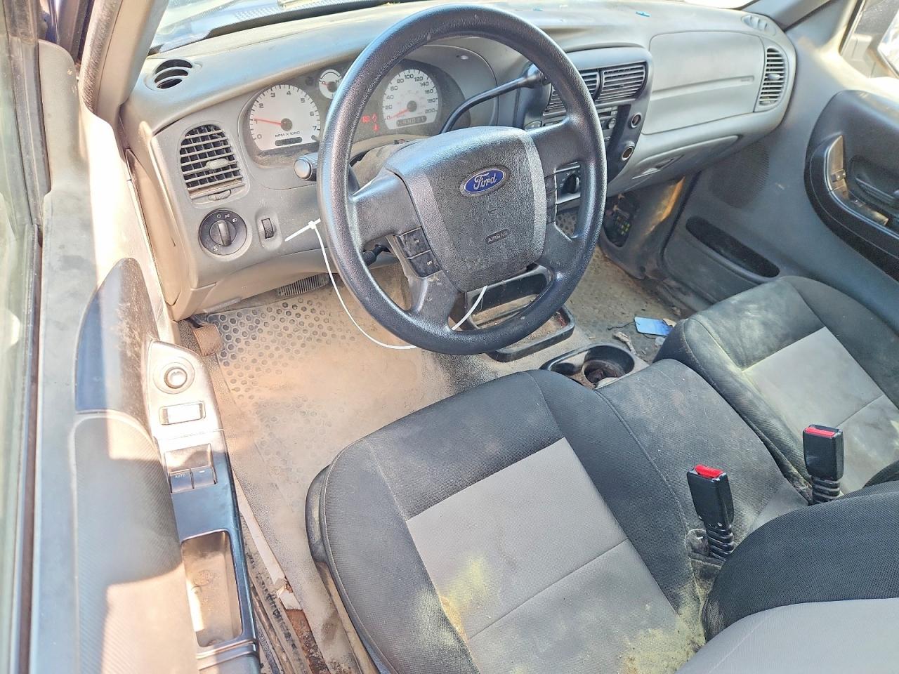 2009 Ford Ranger Super Cab Blue vin: 1FTZR45E79PA55350