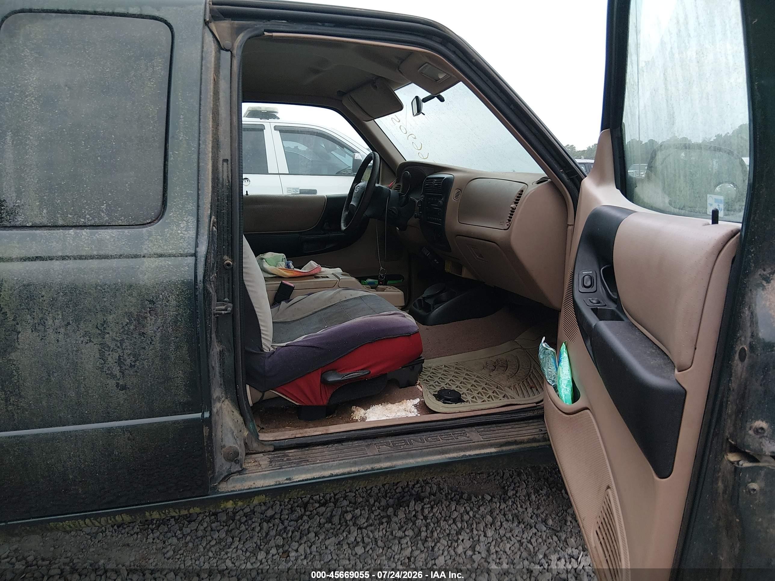 2002 Ford Ranger Edge/xlt Green vin: 1FTZR45E82PA23089