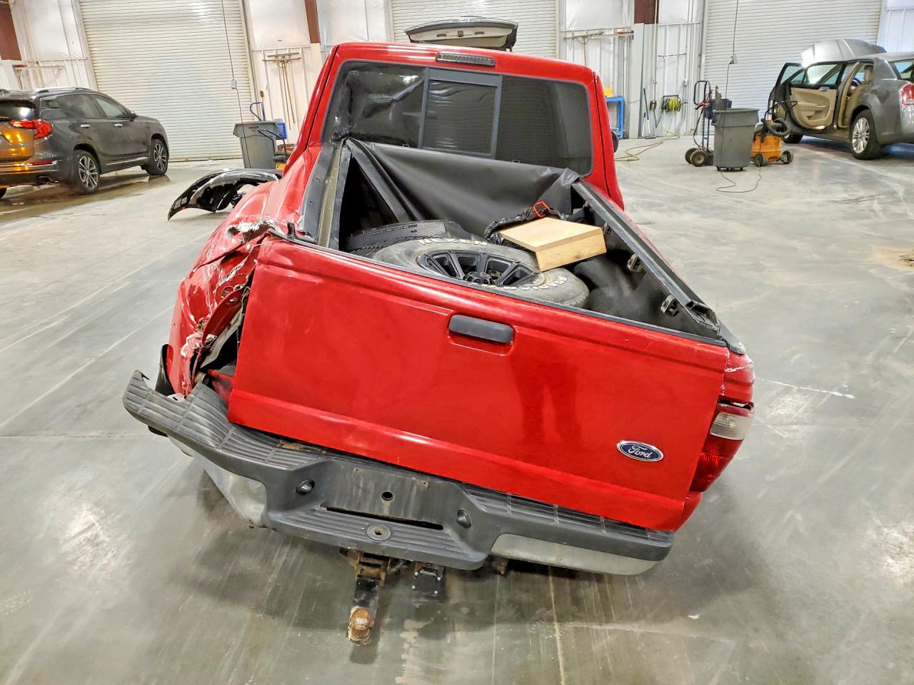 2002 Ford Ranger Super Cab Красный vin: 1FTZR45E82PA87911