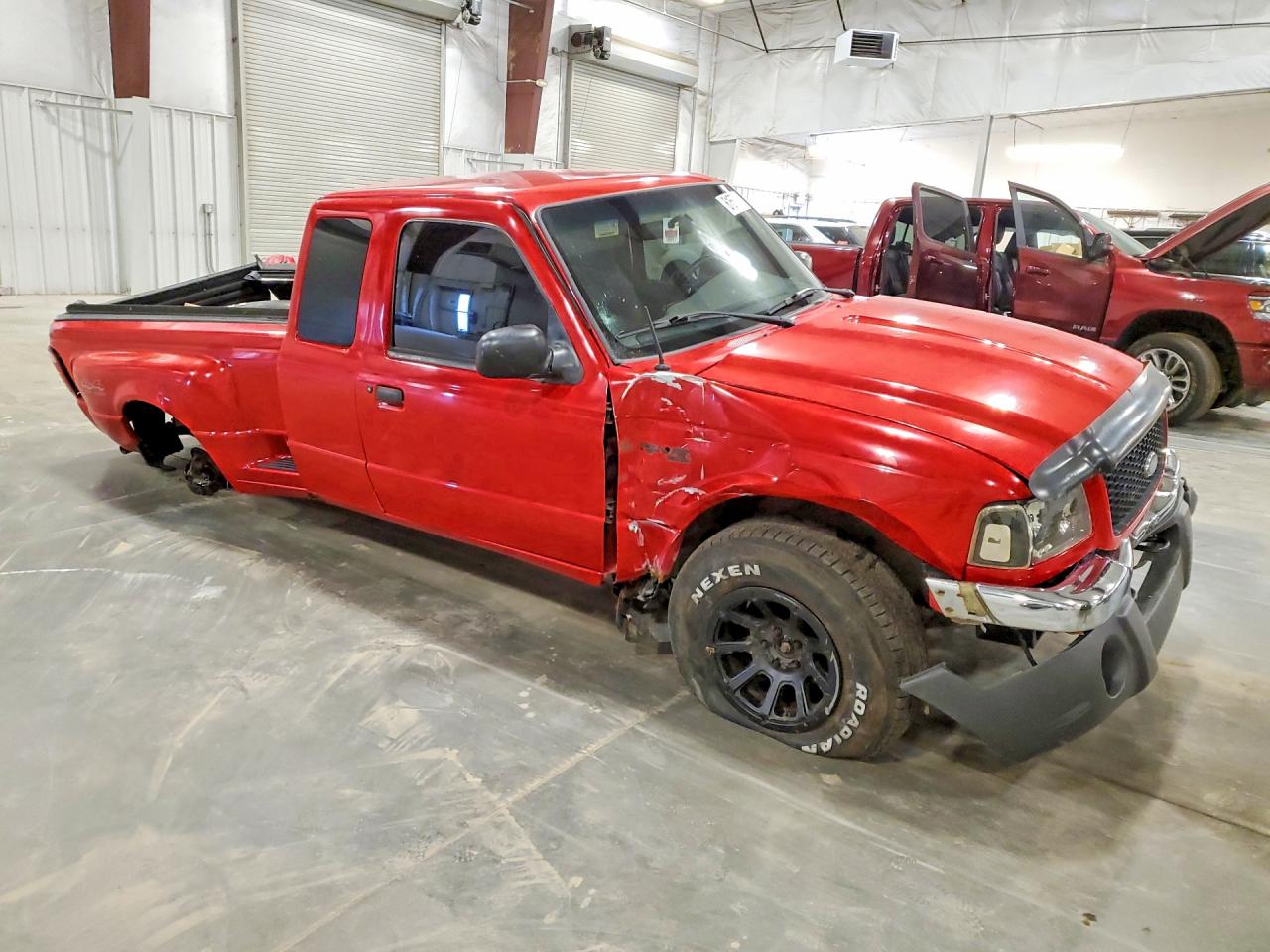 2002 Ford Ranger Super Cab Красный vin: 1FTZR45E82PA87911