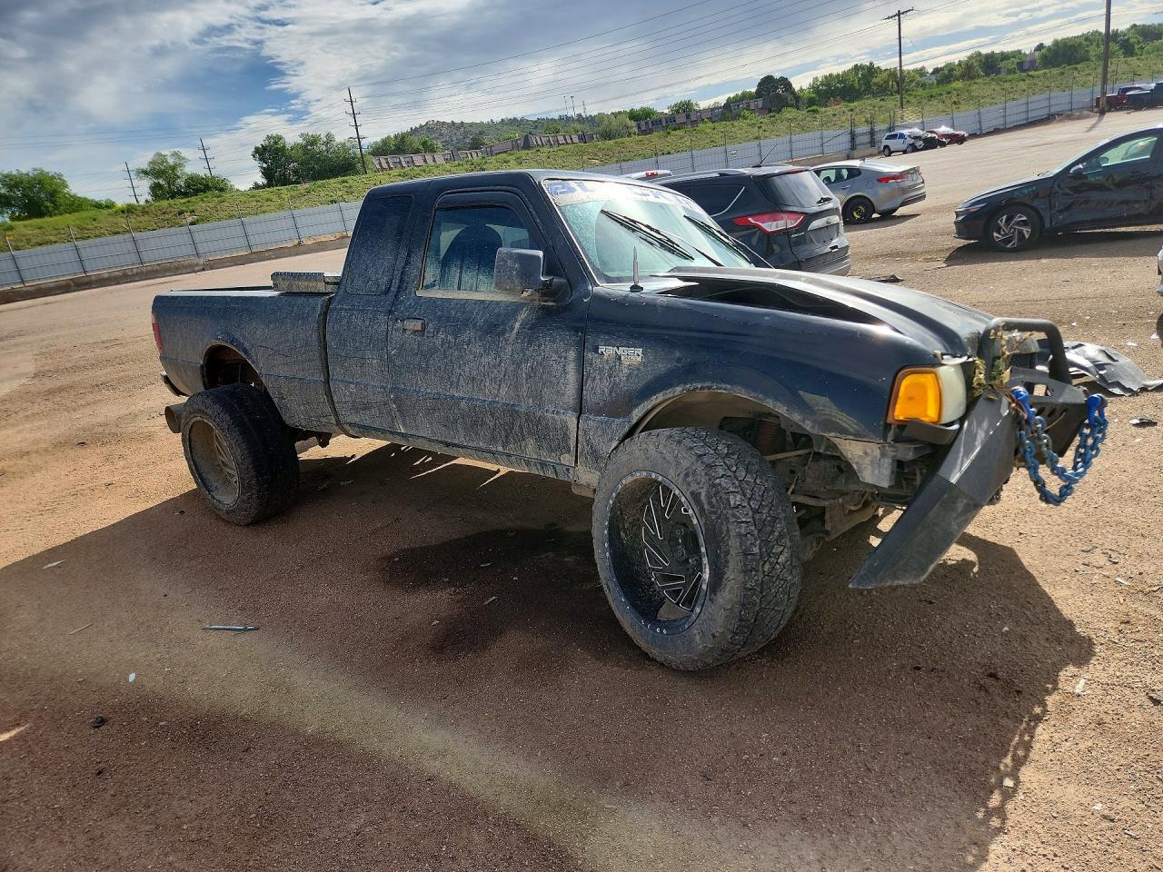 2003 Ford Ranger Super Cab Черный vin: 1FTZR45E83PB17135