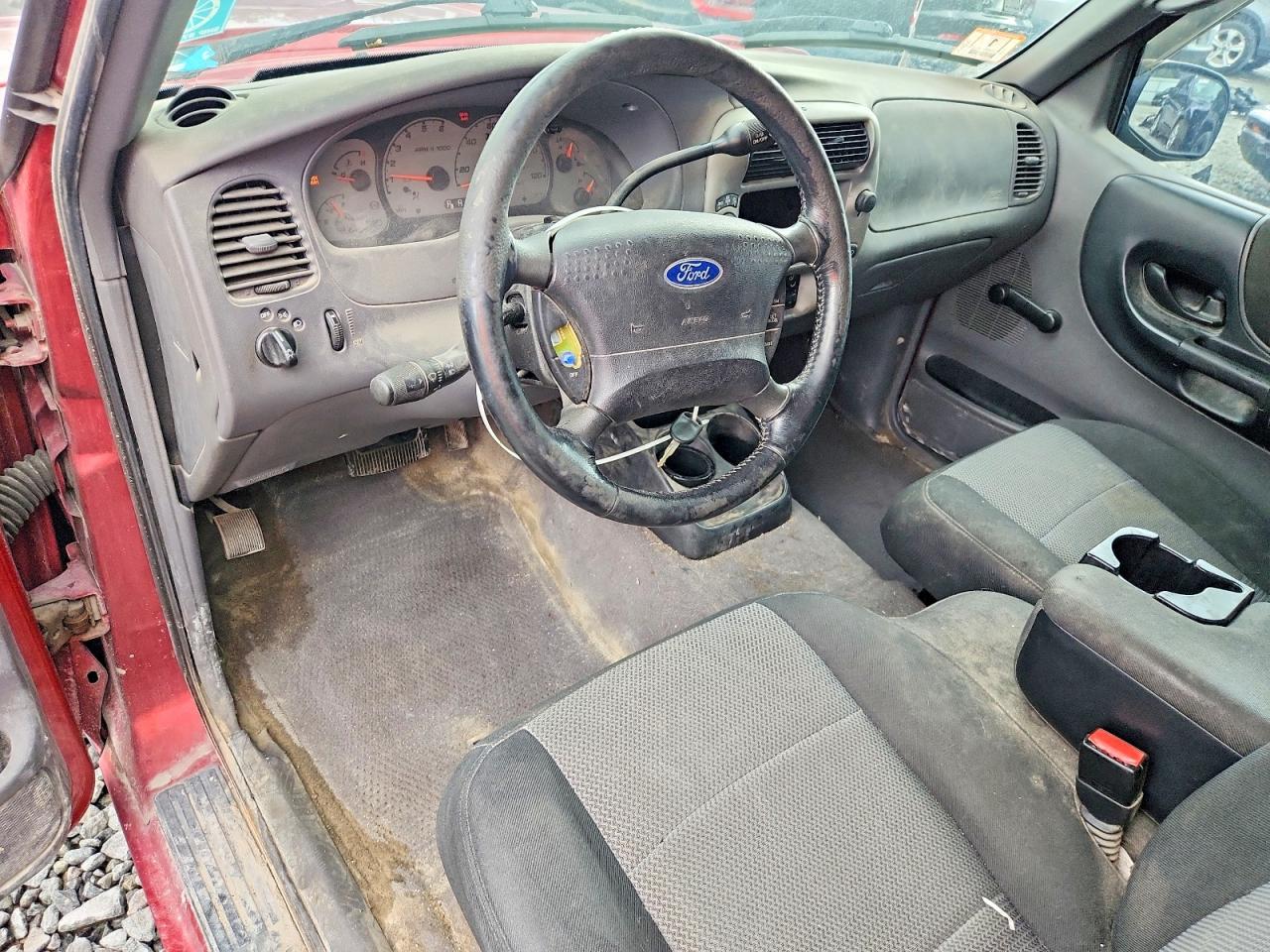 2003 Ford Ranger Super Cab Red vin: 1FTZR45E83TA39396