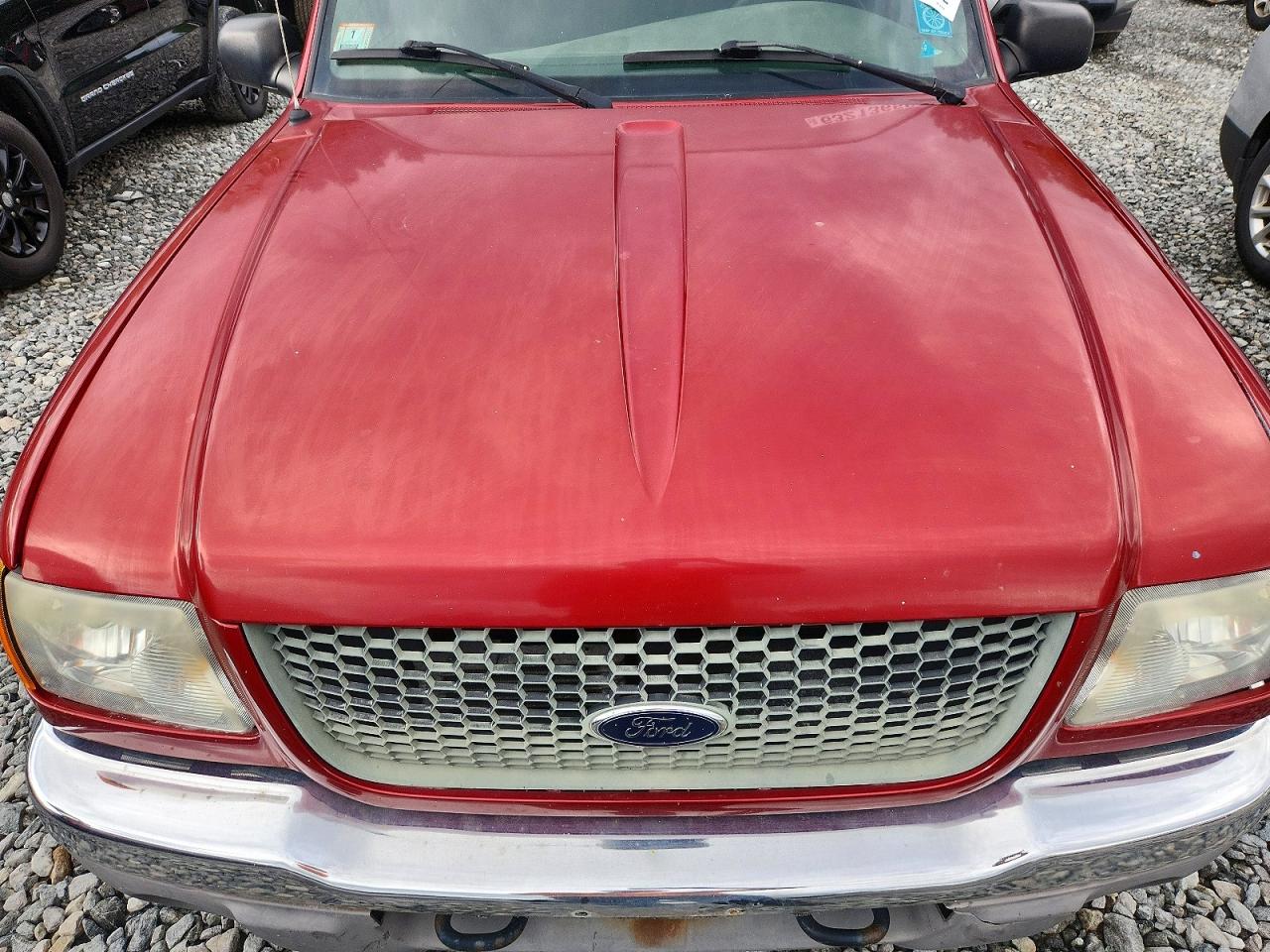 2003 Ford Ranger Super Cab Red vin: 1FTZR45E83TA39396