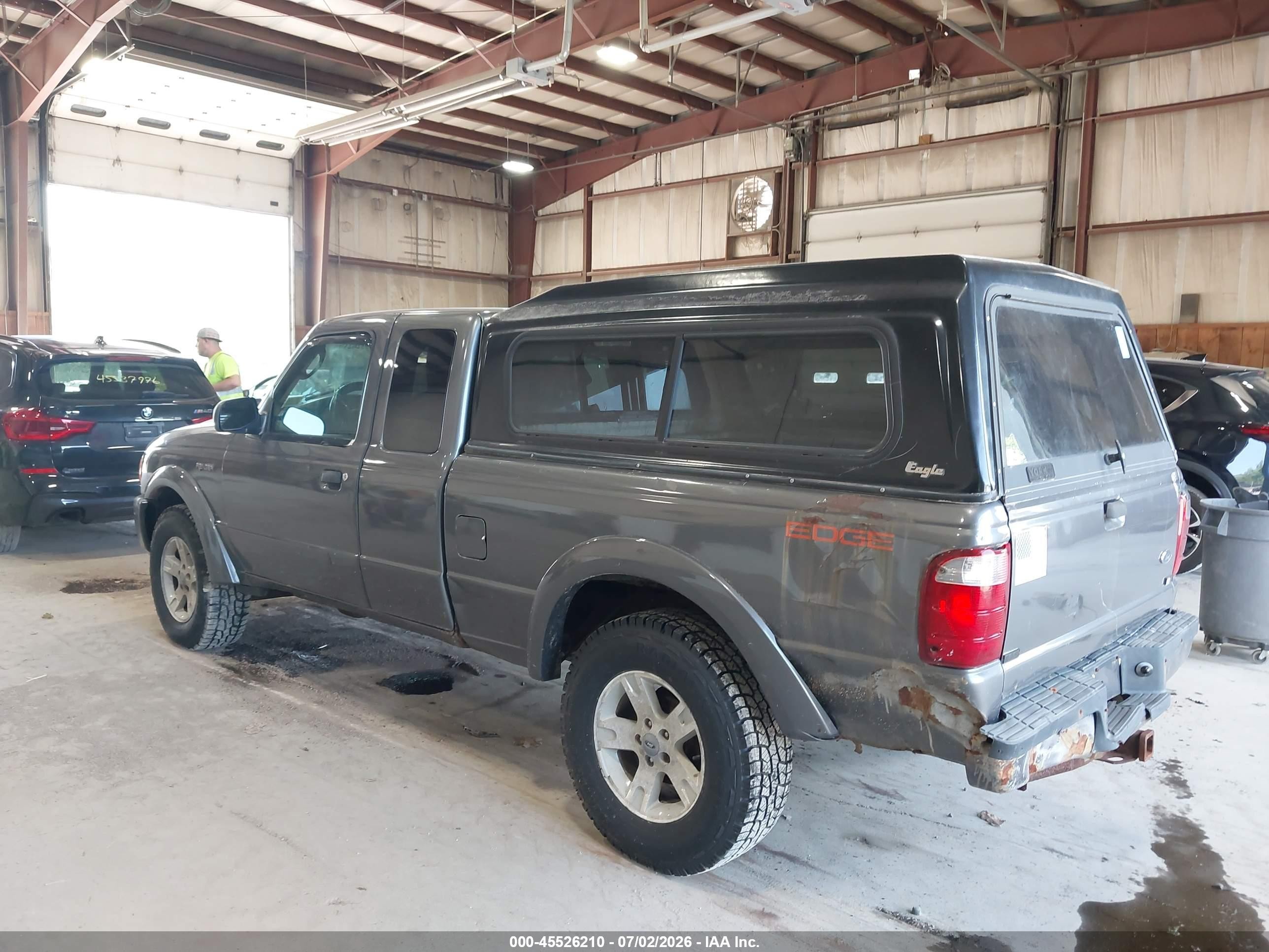 2004 Ford Ranger Edge/tremor/xlt Gray vin: 1FTZR45E84PA43958