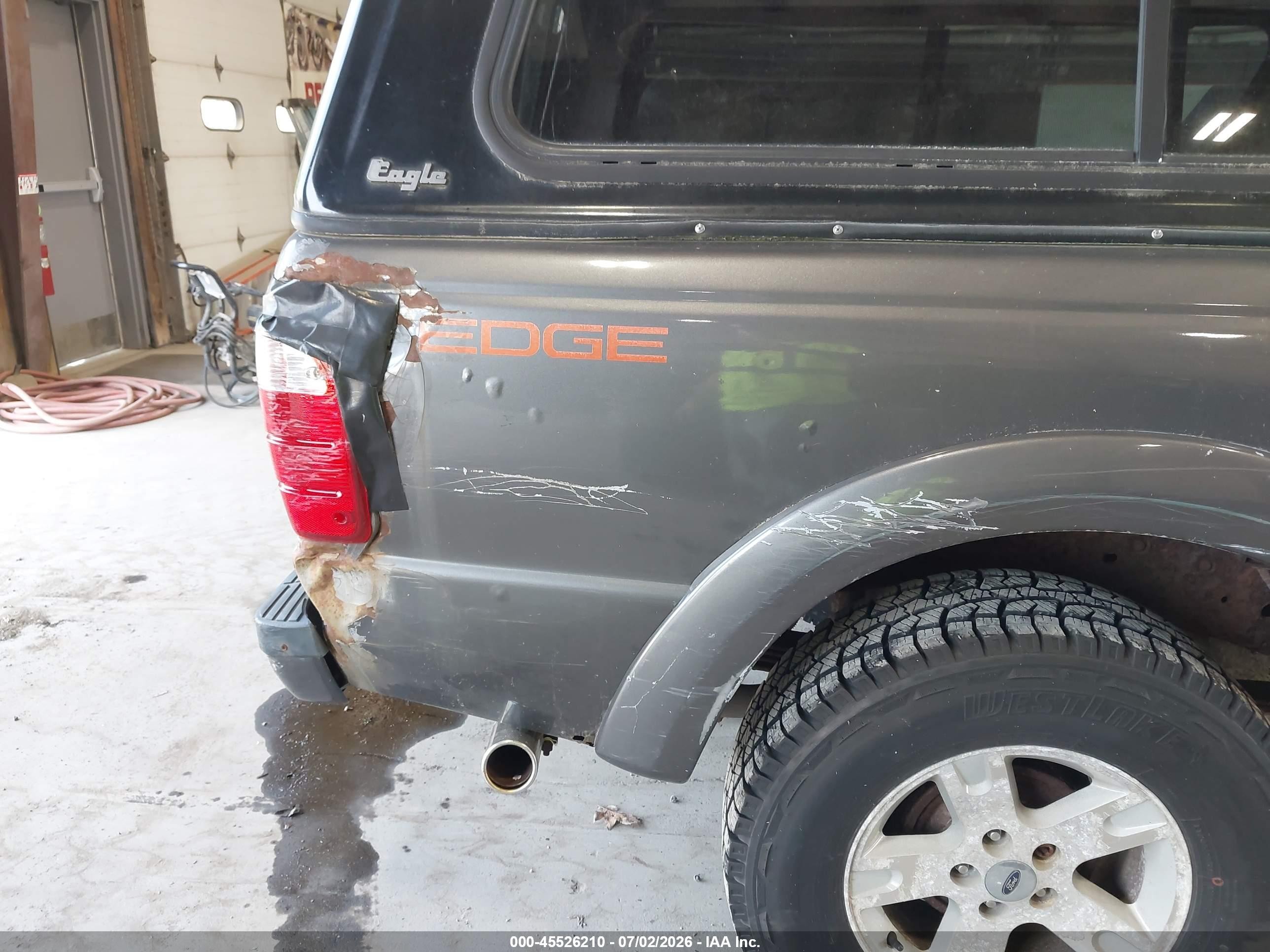 2004 Ford Ranger Edge/tremor/xlt Gray vin: 1FTZR45E84PA43958