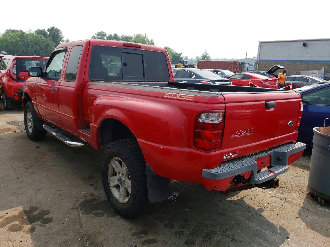 2004 Ford Ranger Super Cab Red vin: 1FTZR45E84PB31960
