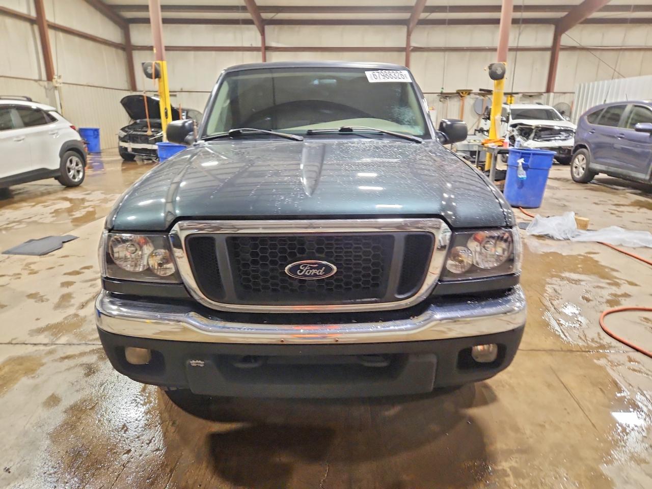 2005 Ford Ranger Super Cab Зеленый vin: 1FTZR45E85PA62611