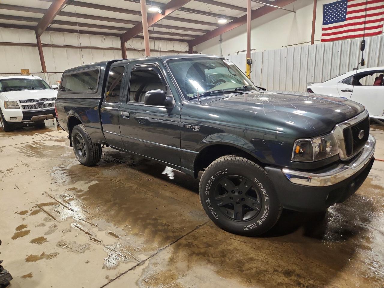 2005 Ford Ranger Super Cab Зеленый vin: 1FTZR45E85PA62611