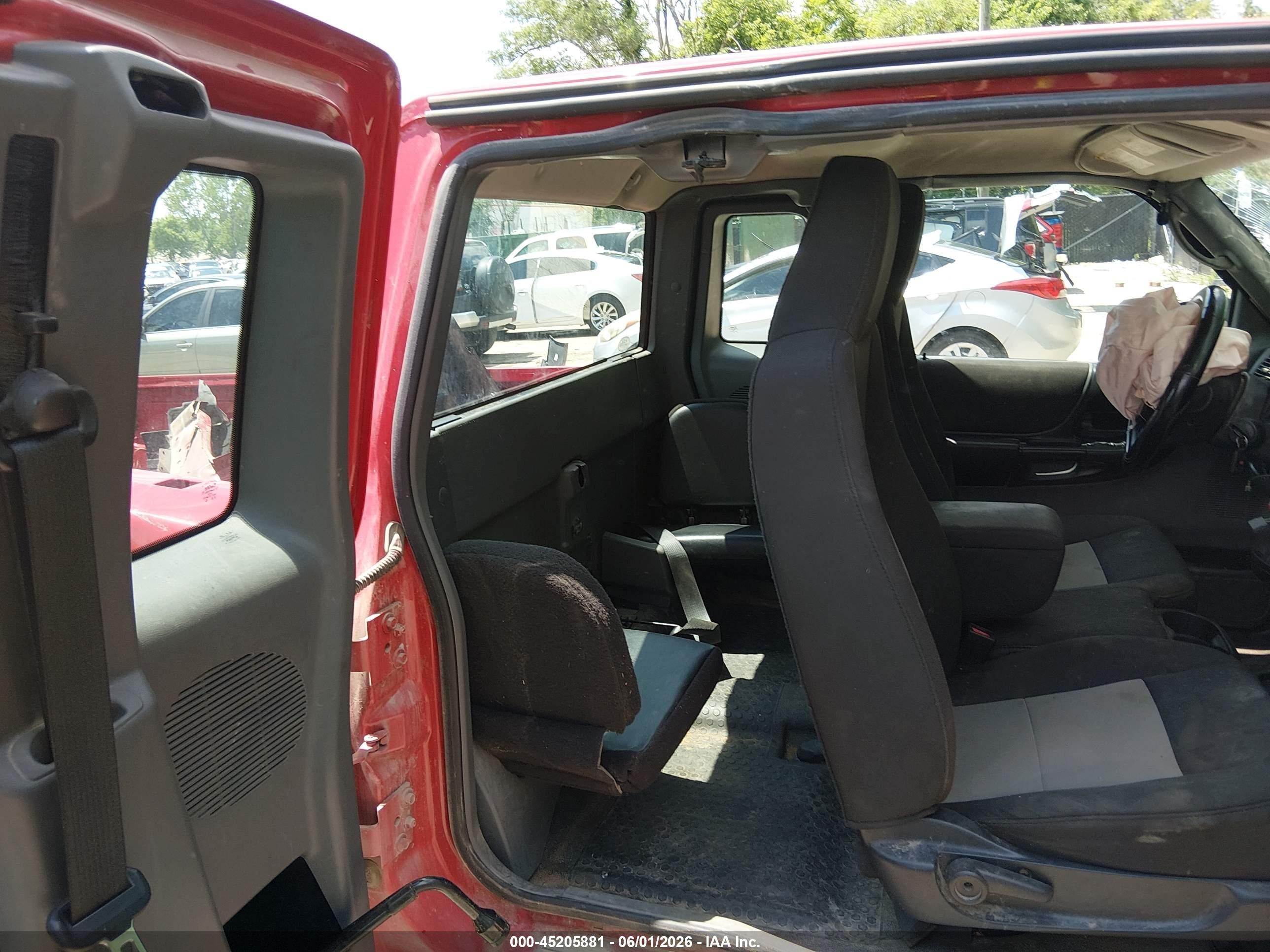 2005 Ford Ranger Edge/fx4 Level Ii/fx4 Off-road/xlt Red vin: 1FTZR45E85PA94877