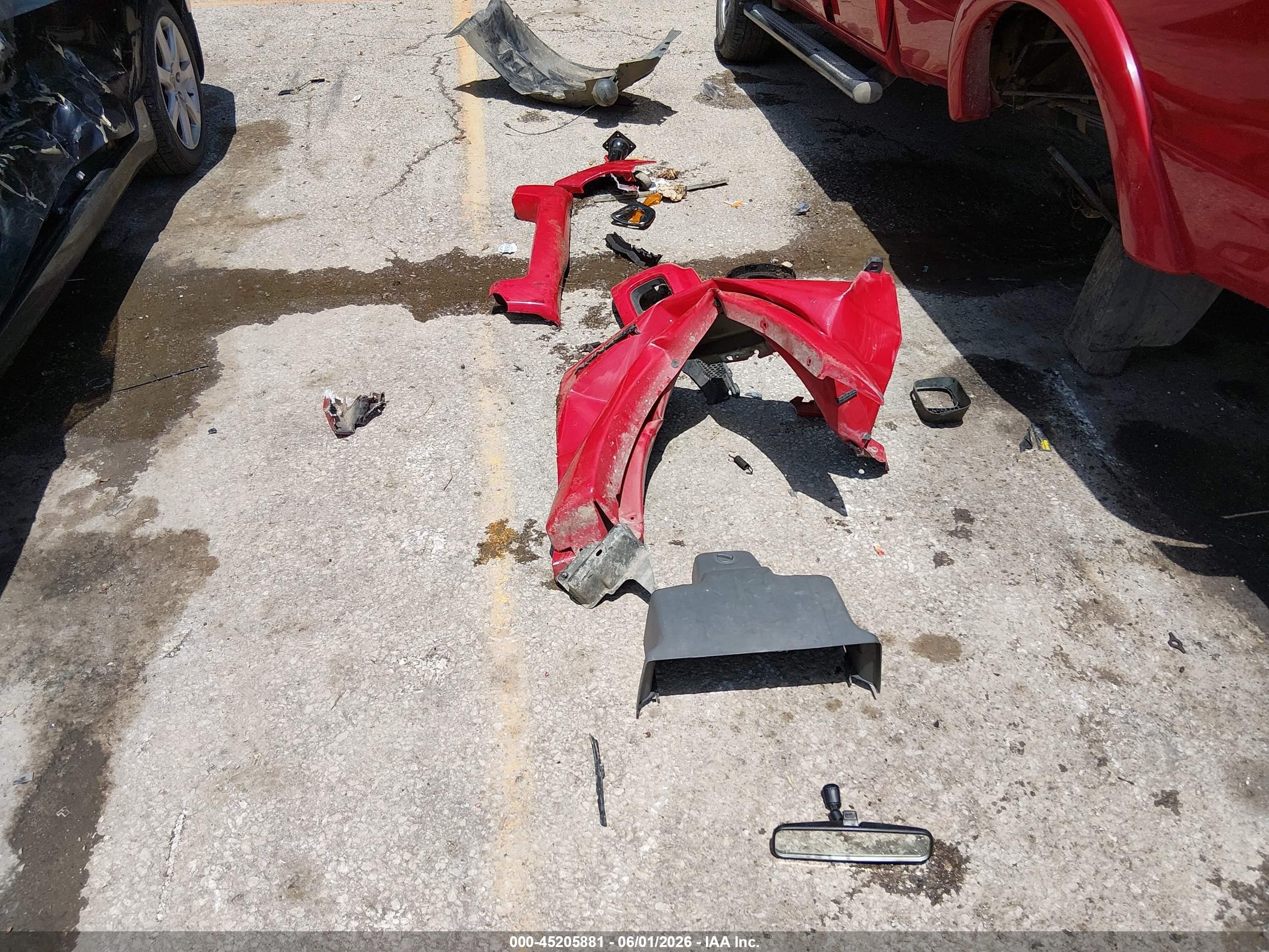 2005 Ford Ranger Edge/fx4 Level Ii/fx4 Off-road/xlt Red vin: 1FTZR45E85PA94877