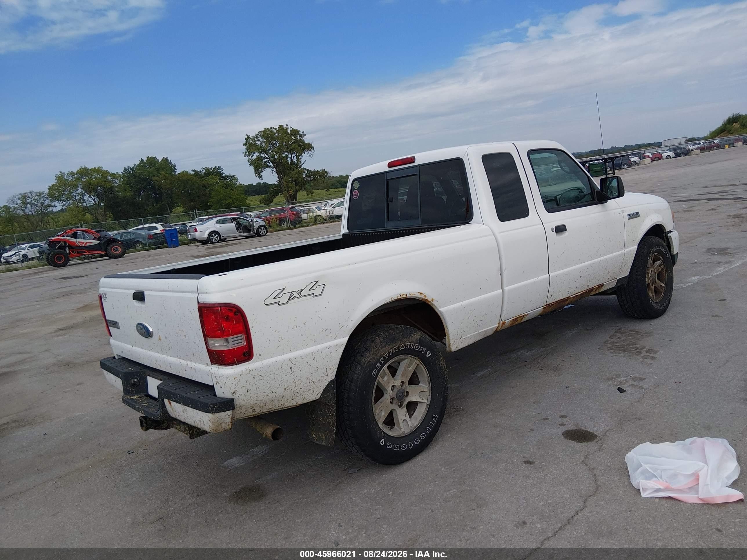 2006 Ford Ranger Fx4 Level Ii/fx4 Off-road/sport/xlt White vin: 1FTZR45E86PA70595