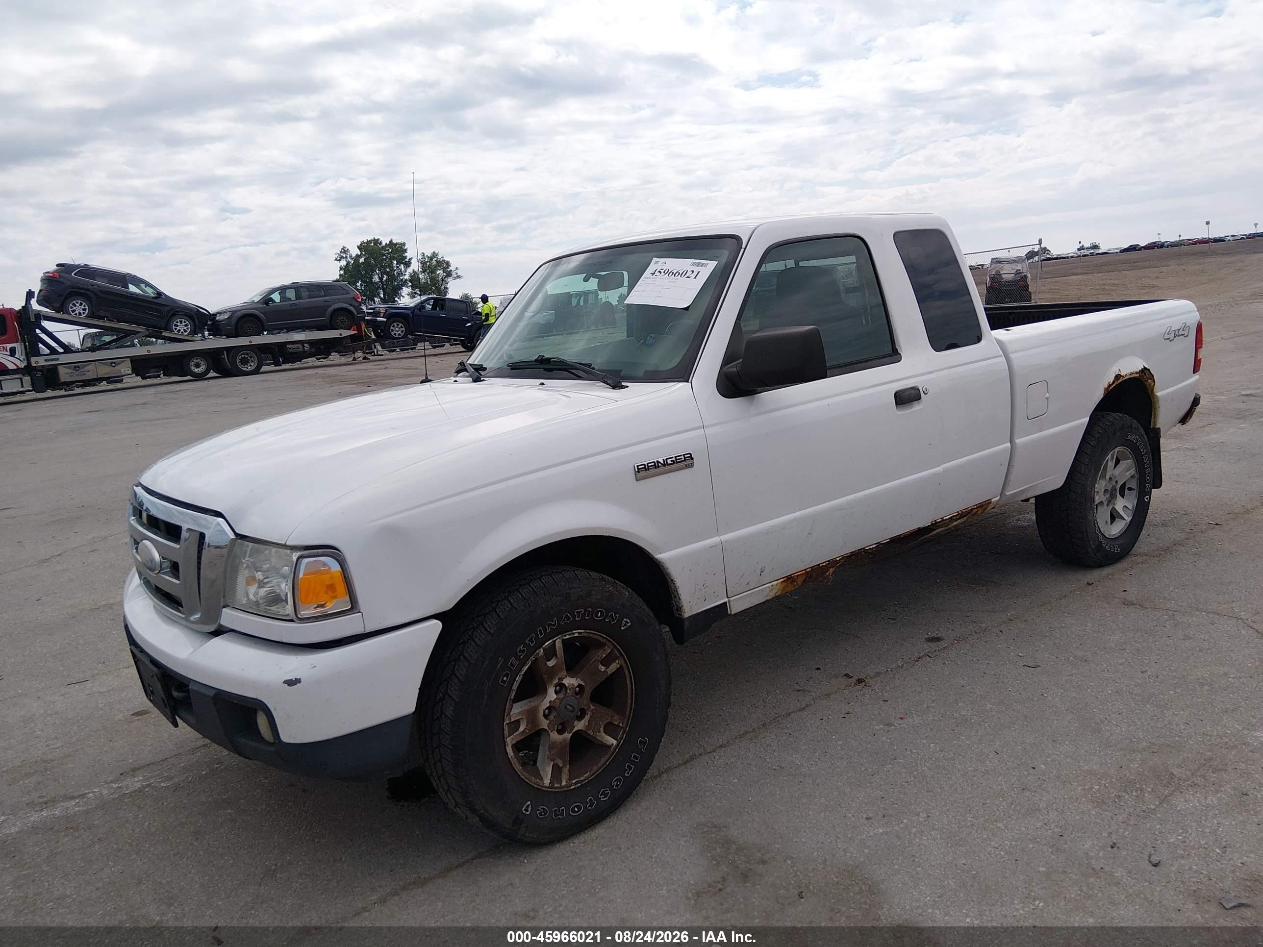 2006 Ford Ranger Fx4 Level Ii/fx4 Off-road/sport/xlt White vin: 1FTZR45E86PA70595