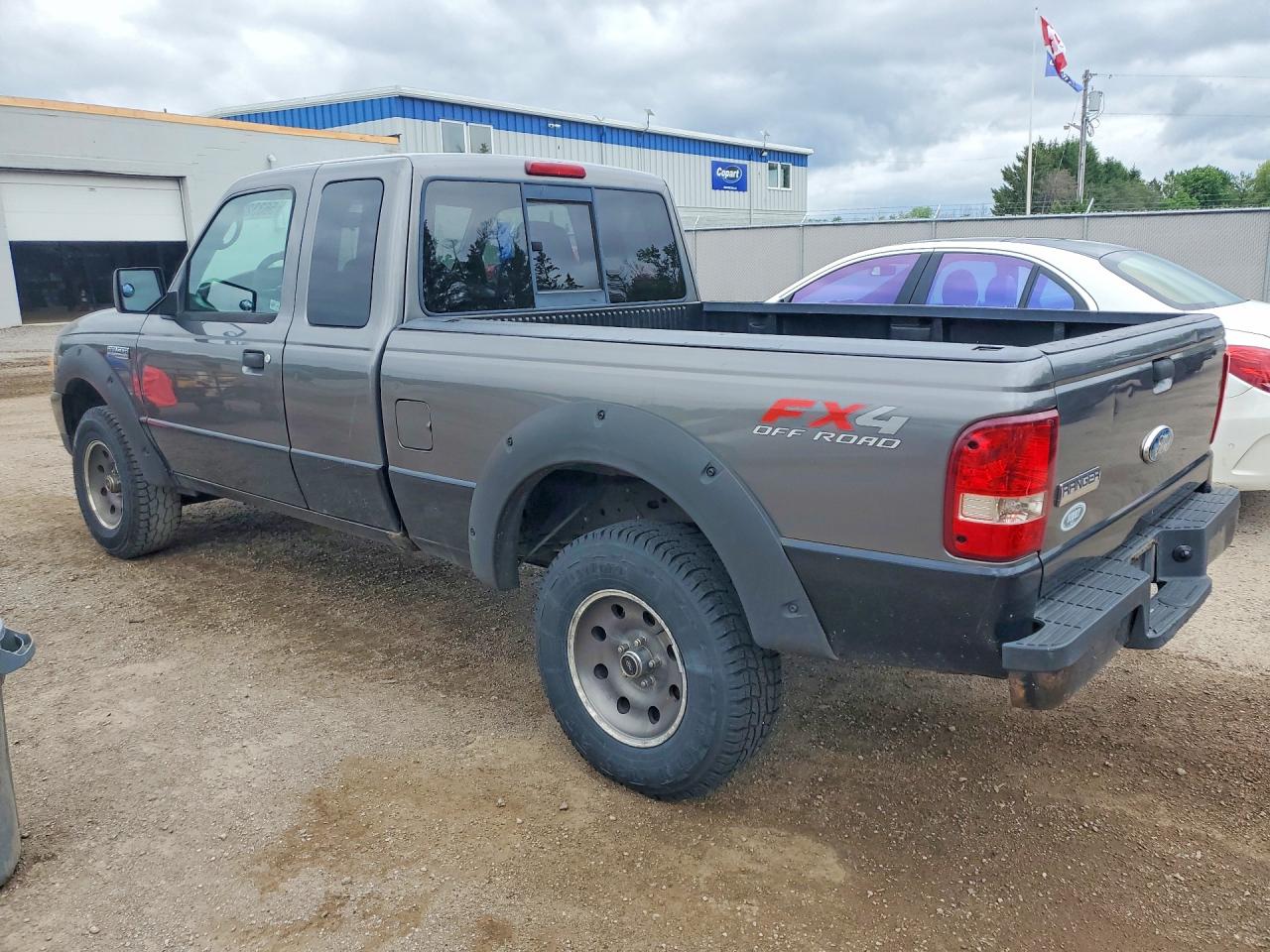 2007 Ford Ranger Super Cab Gray vin: 1FTZR45E87PA16716