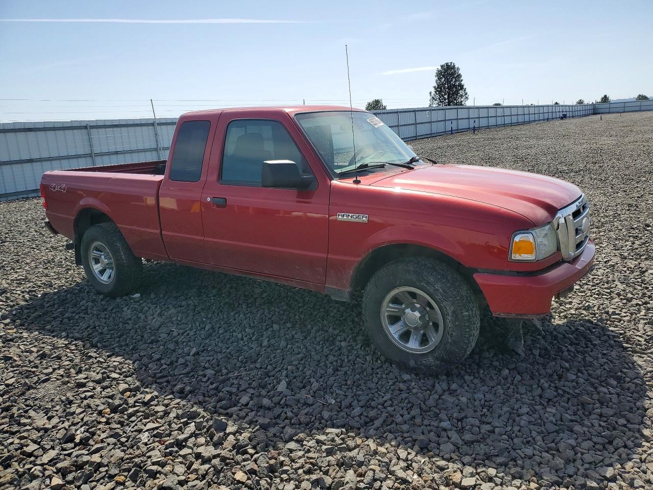 2008 Ford Ranger Super Cab Красный vin: 1FTZR45E88PA06480