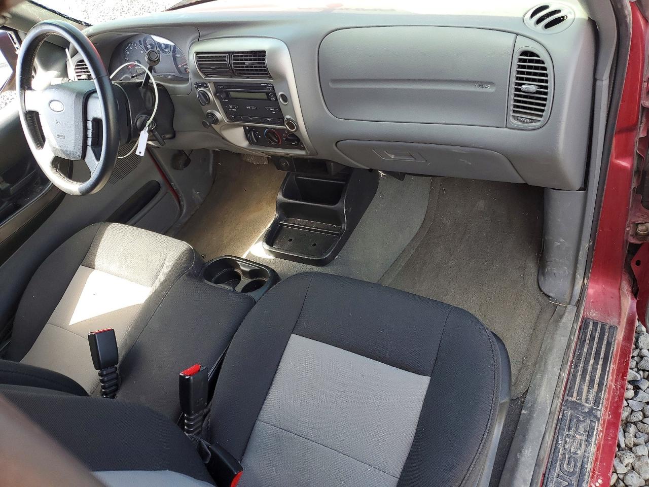 2008 Ford Ranger Super Cab Красный vin: 1FTZR45E88PA06480