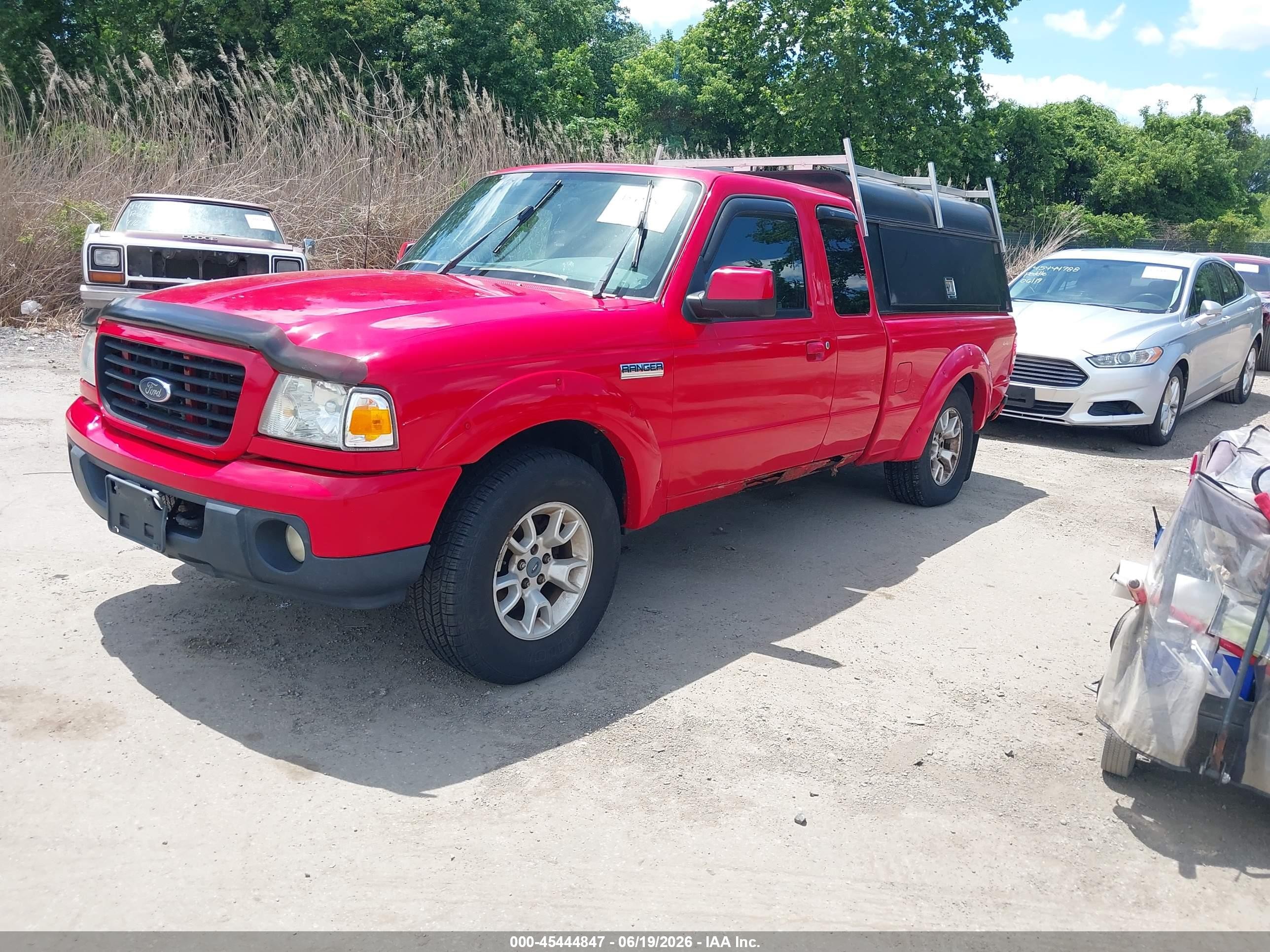 2008 Ford Ranger Fx4 Off-rd/sport/xlt Red vin: 1FTZR45E88PA22047