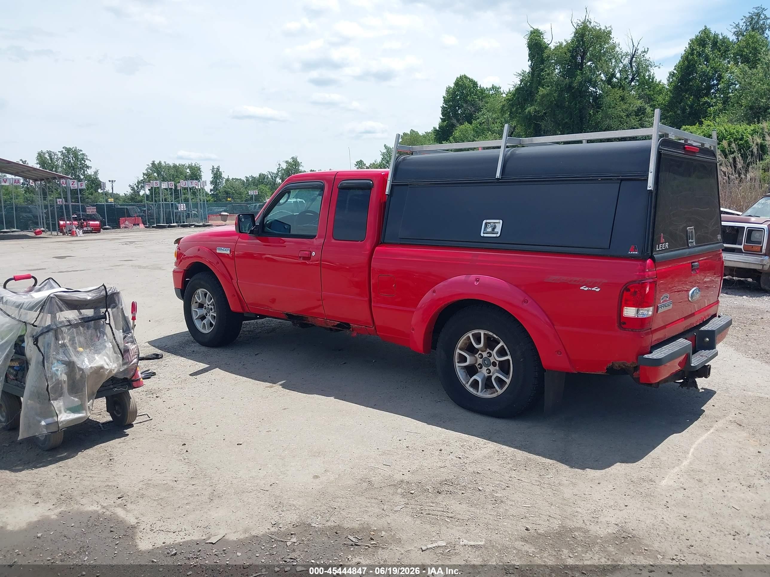 2008 Ford Ranger Fx4 Off-rd/sport/xlt Red vin: 1FTZR45E88PA22047