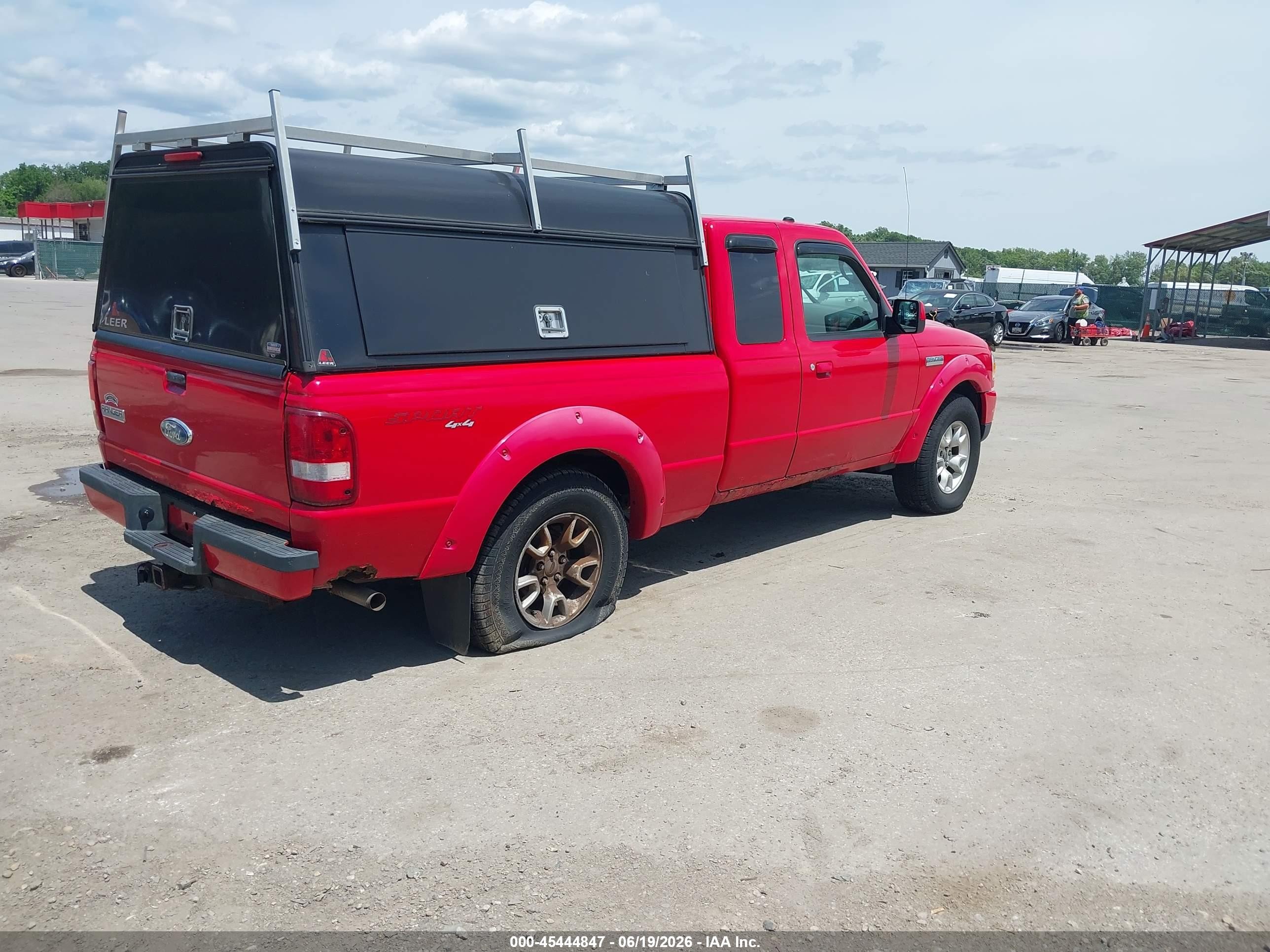 2008 Ford Ranger Fx4 Off-rd/sport/xlt Red vin: 1FTZR45E88PA22047