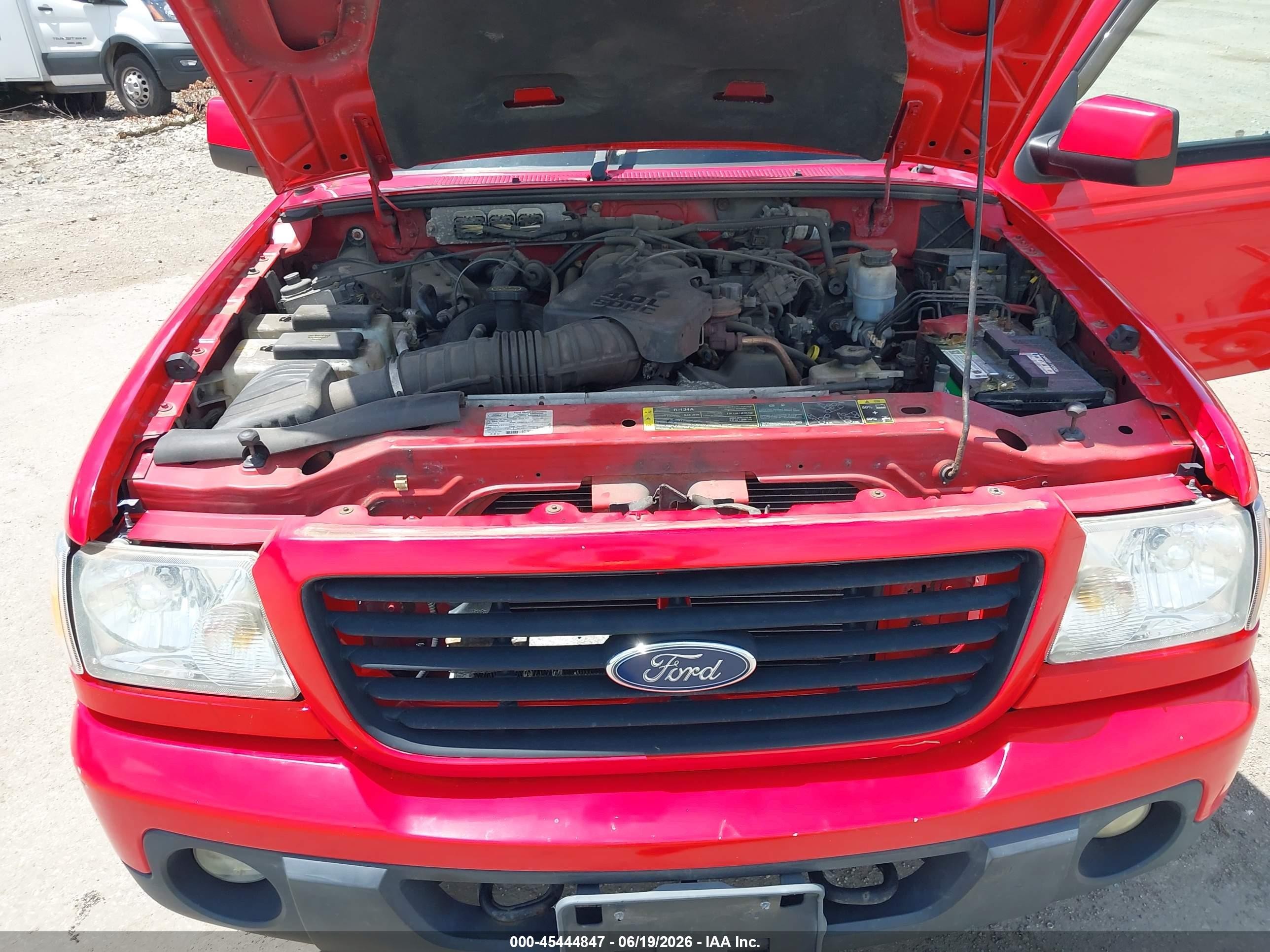 2008 Ford Ranger Fx4 Off-rd/sport/xlt Red vin: 1FTZR45E88PA22047