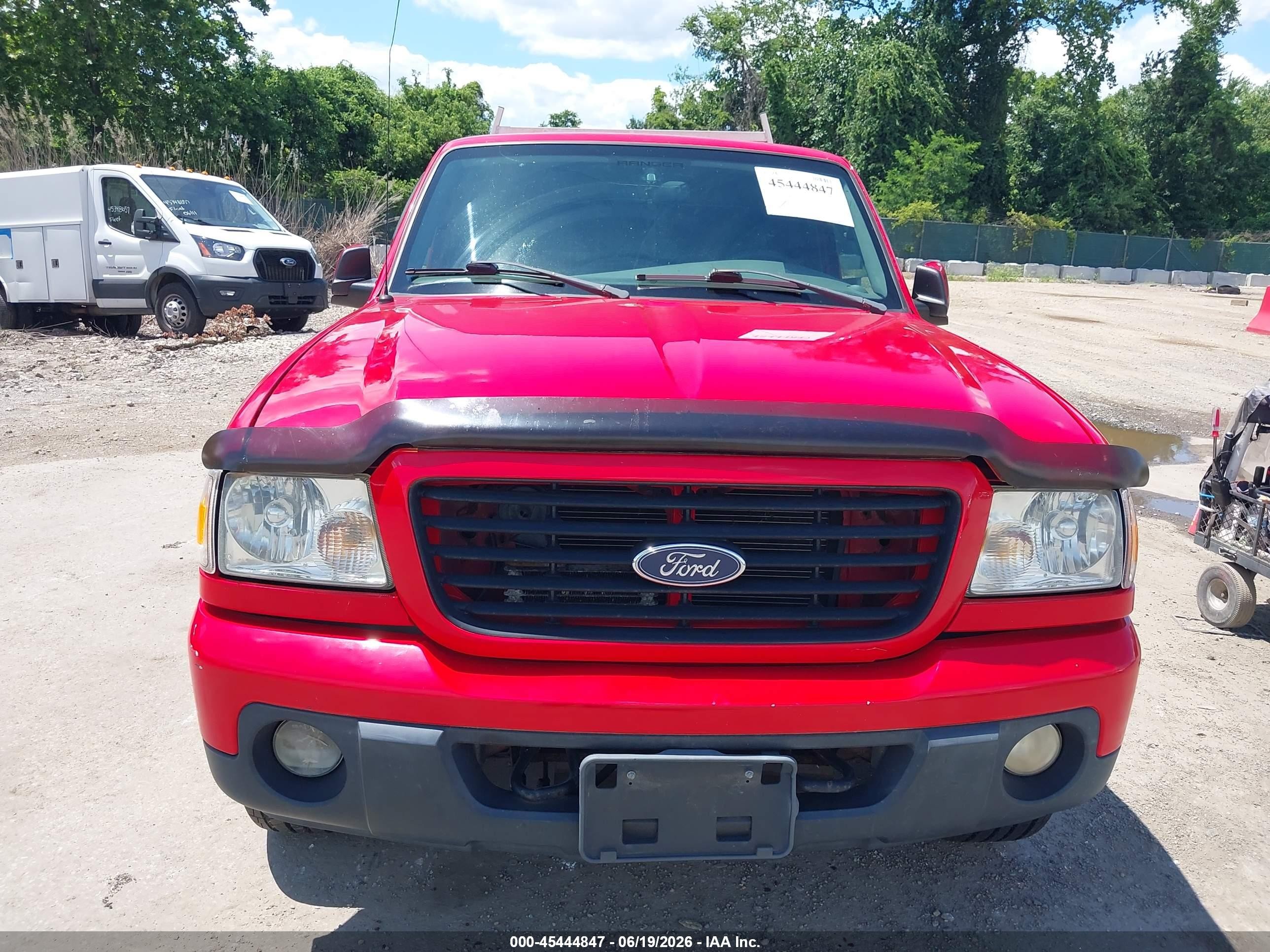 2008 Ford Ranger Fx4 Off-rd/sport/xlt Red vin: 1FTZR45E88PA22047