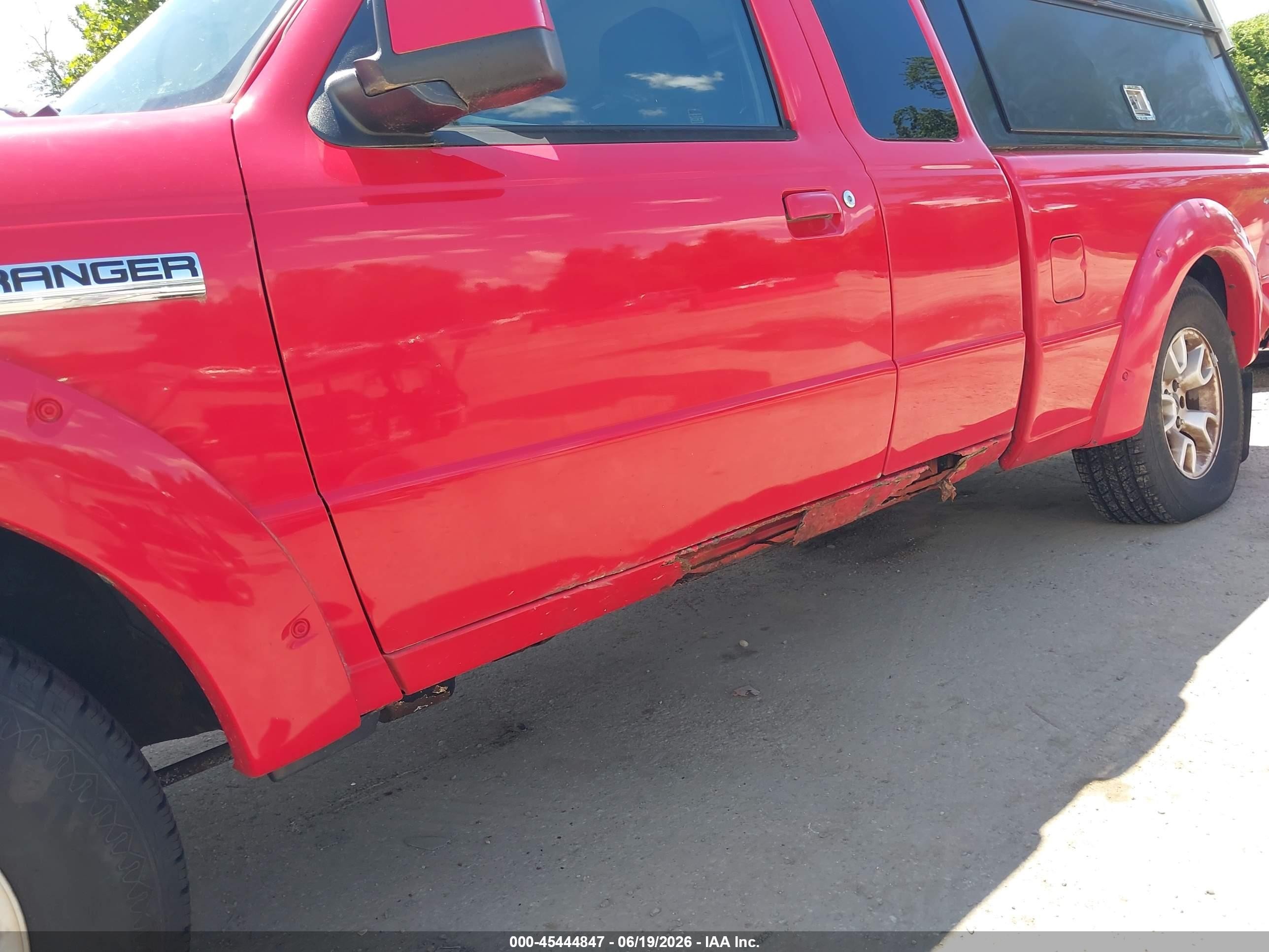 2008 Ford Ranger Fx4 Off-rd/sport/xlt Red vin: 1FTZR45E88PA22047