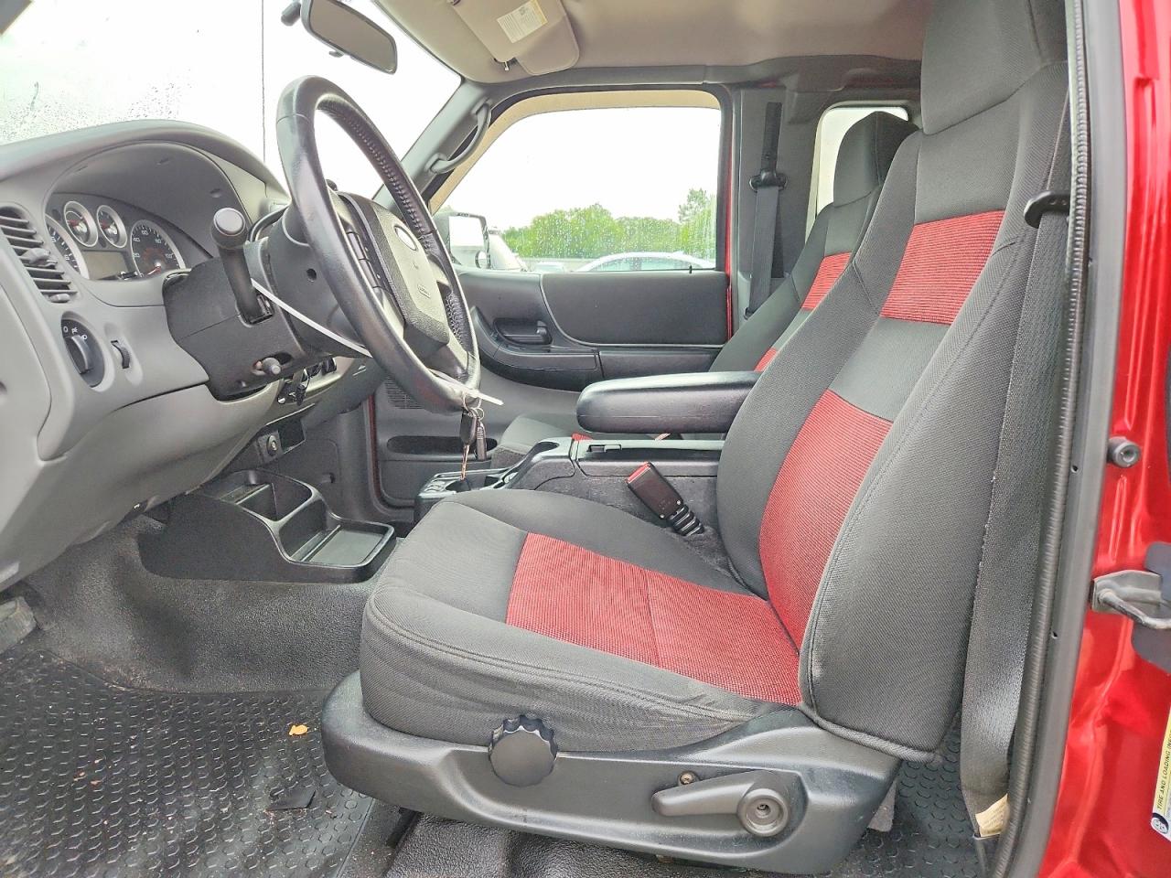 2008 Ford Ranger Super Cab Burgundy vin: 1FTZR45E88PA98139