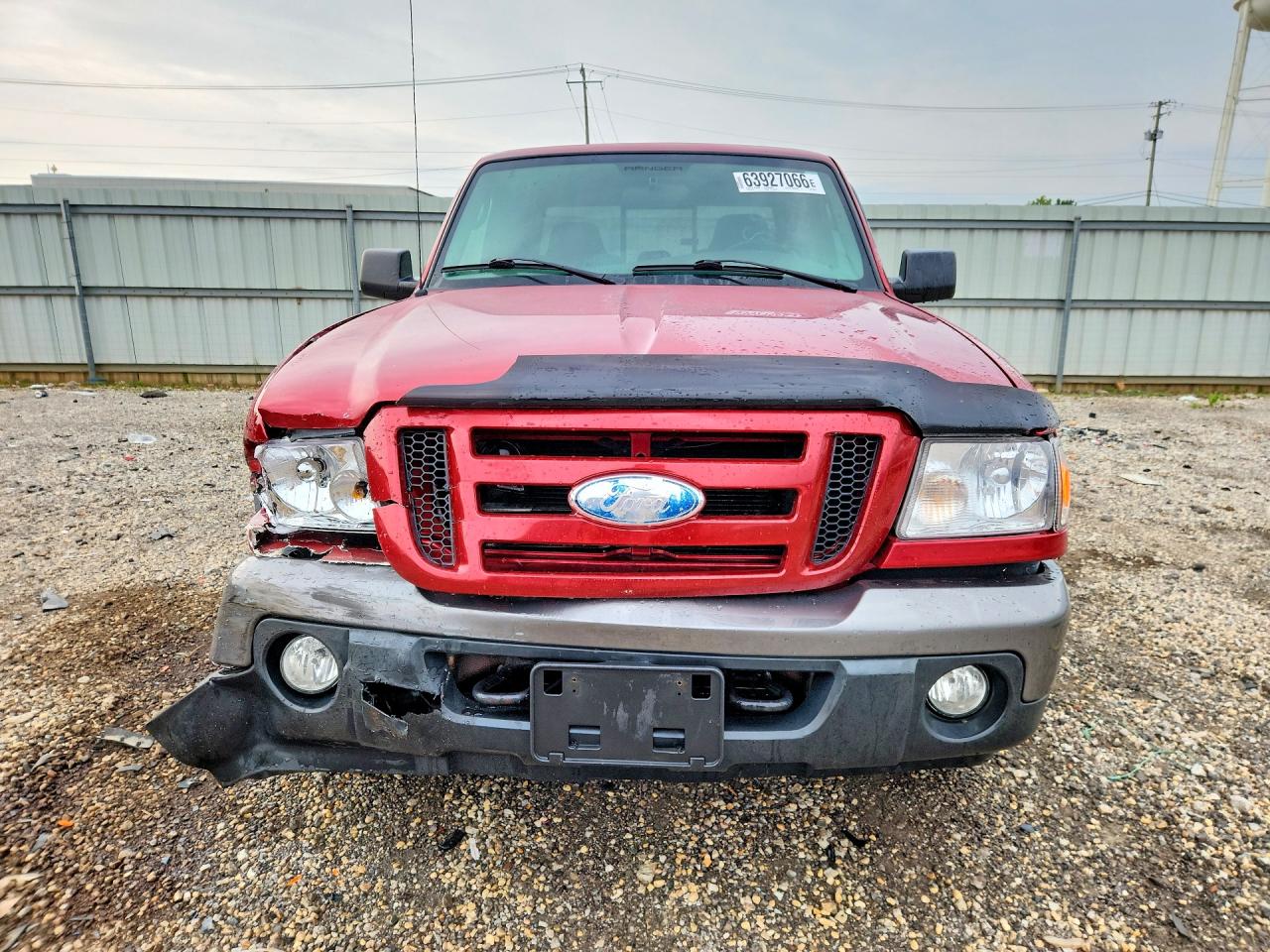 2008 Ford Ranger Super Cab Burgundy vin: 1FTZR45E88PA98139