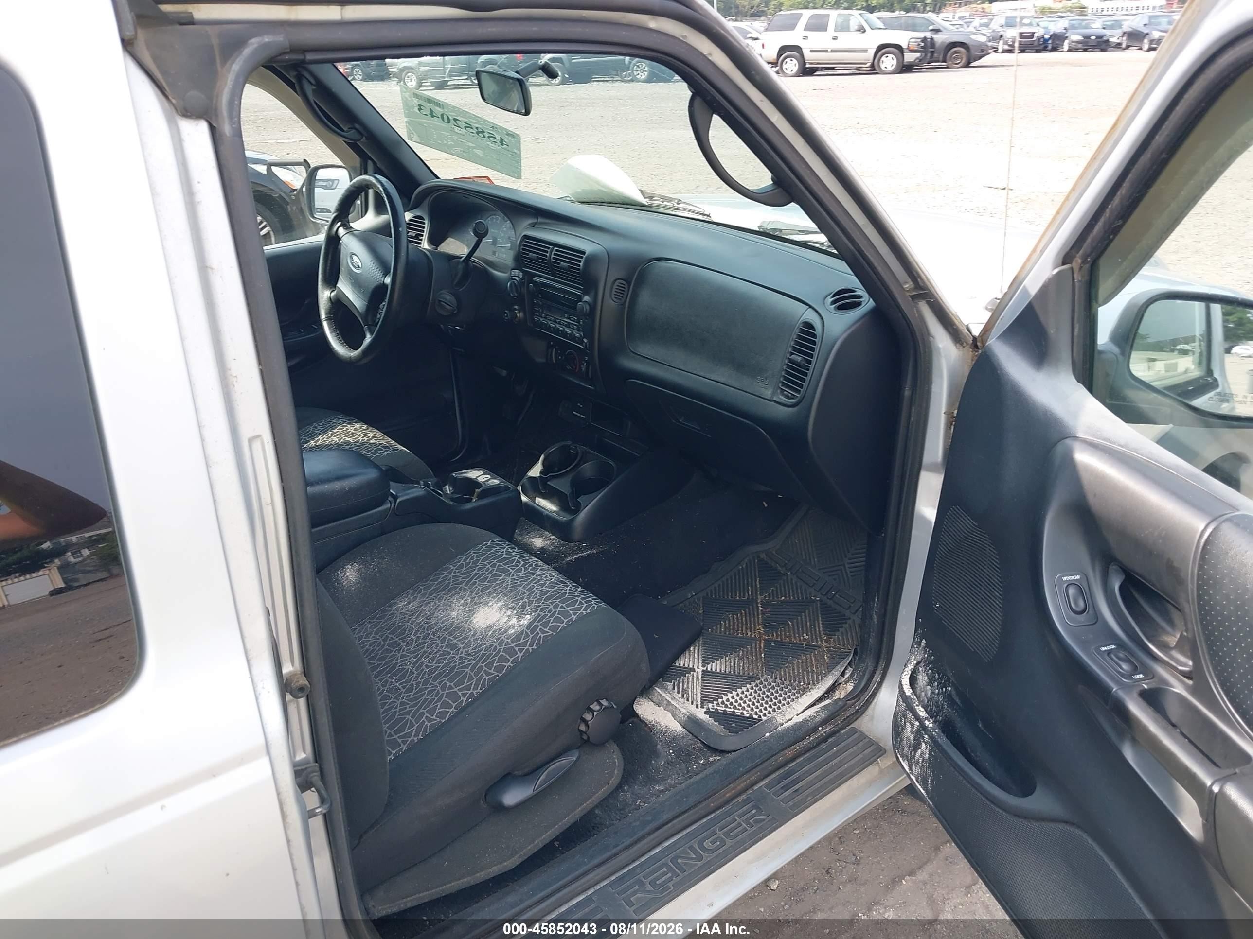2002 Ford Ranger Edge/xlt Silver vin: 1FTZR45E92TA47053