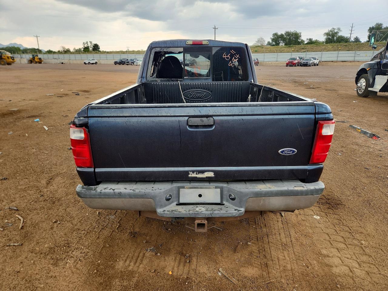 2003 Ford Ranger Super Cab Blue vin: 1FTZR45E93PA50884