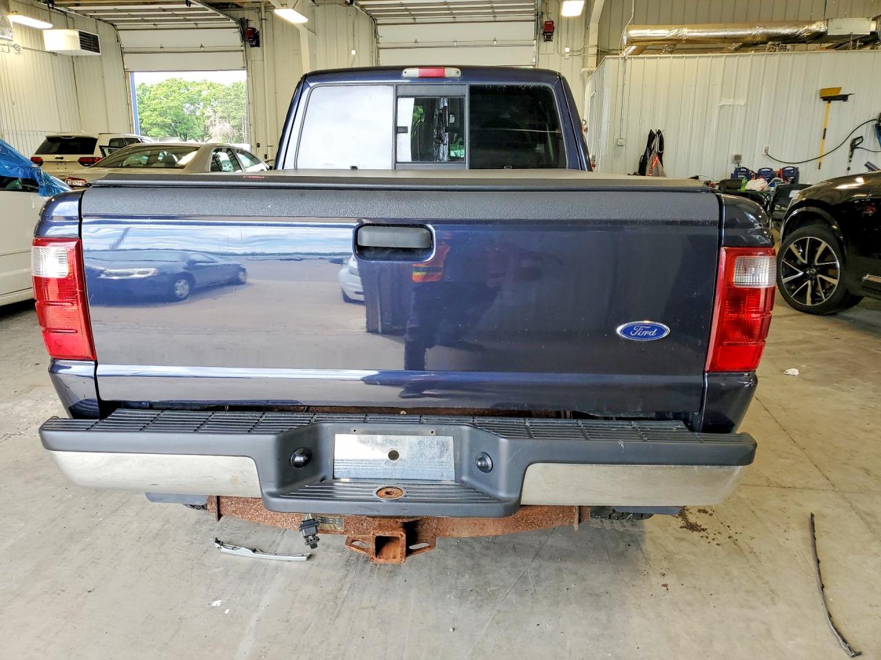 2003 Ford Ranger Super Cab Blue vin: 1FTZR45E93PA57916