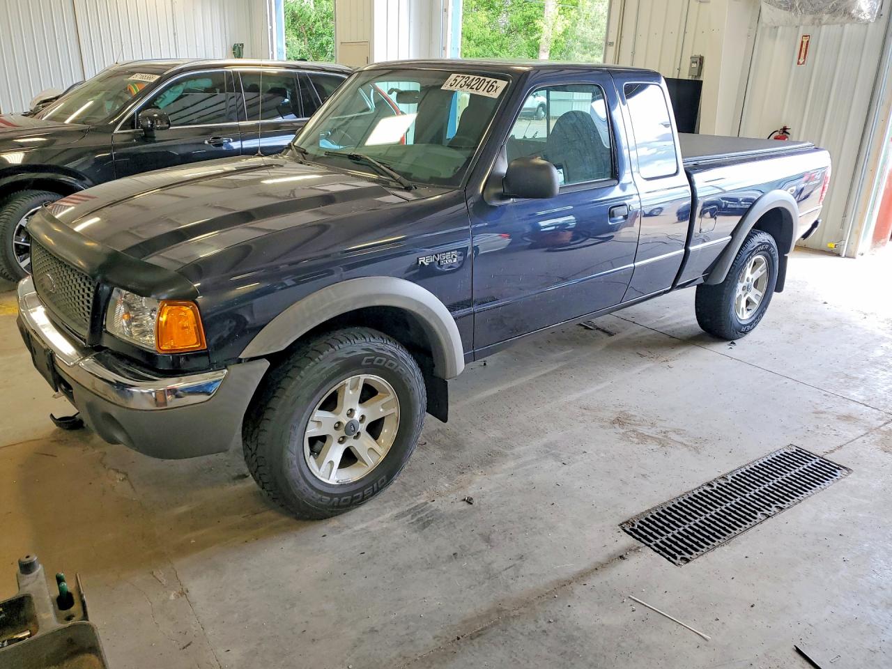 2003 Ford Ranger Super Cab Blue vin: 1FTZR45E93PA57916