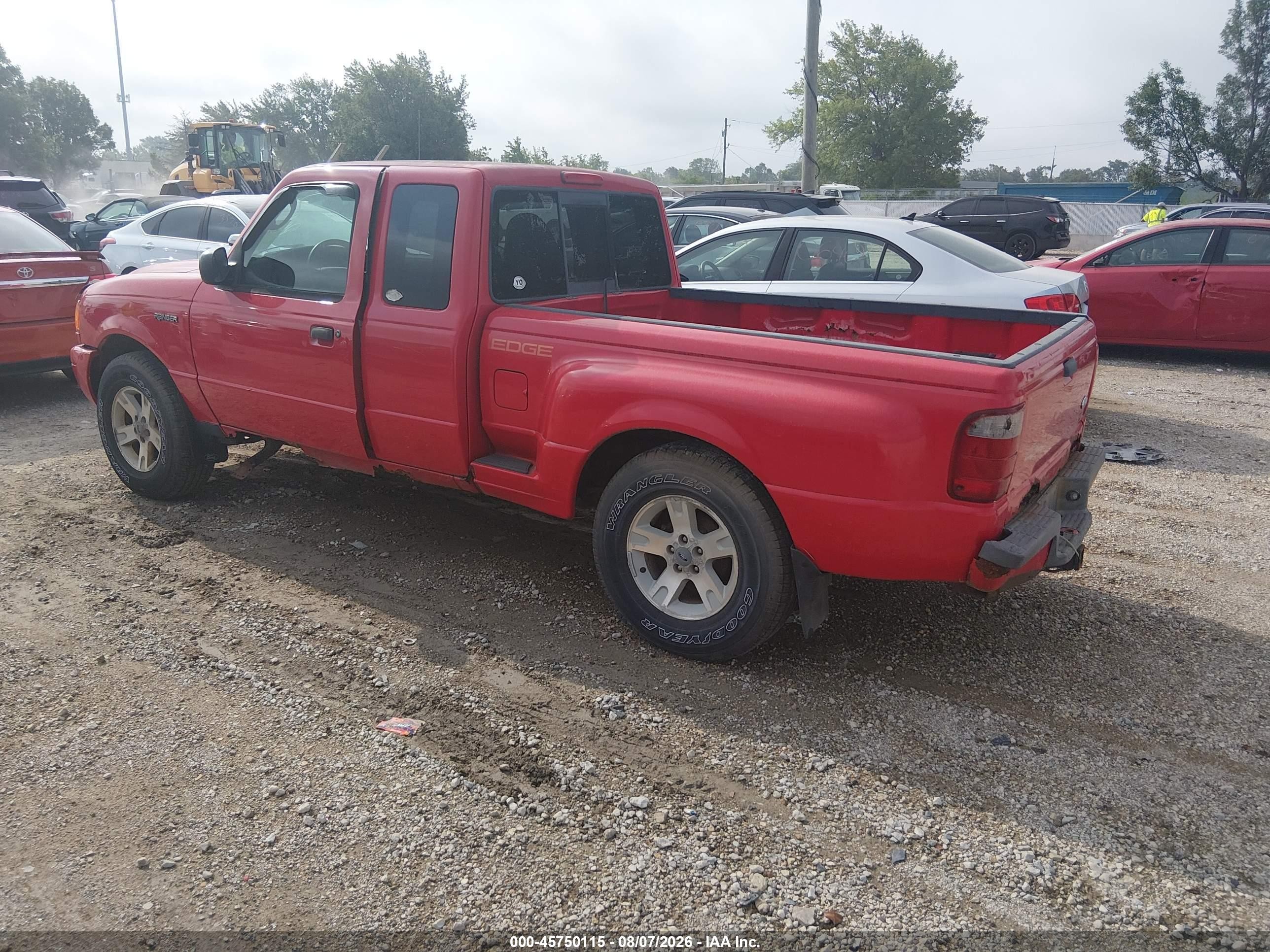 2003 Ford Ranger Edge/xlt Красный vin: 1FTZR45E93PB40343