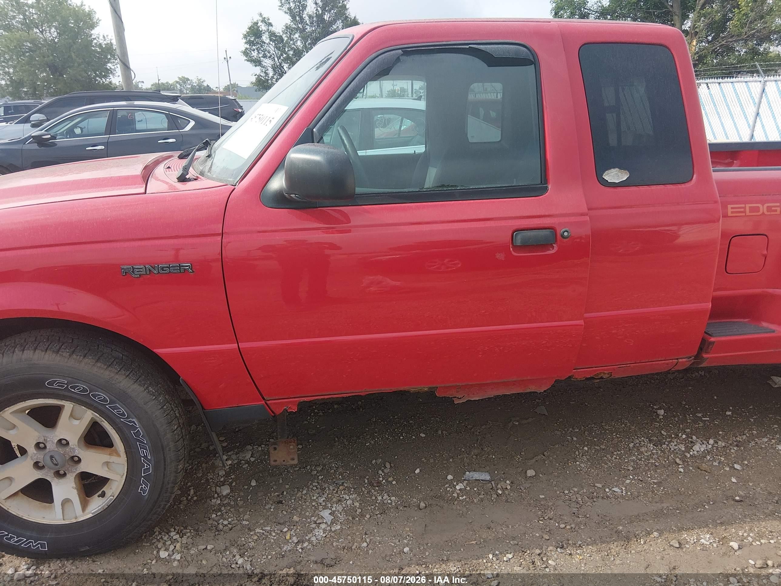2003 Ford Ranger Edge/xlt Красный vin: 1FTZR45E93PB40343