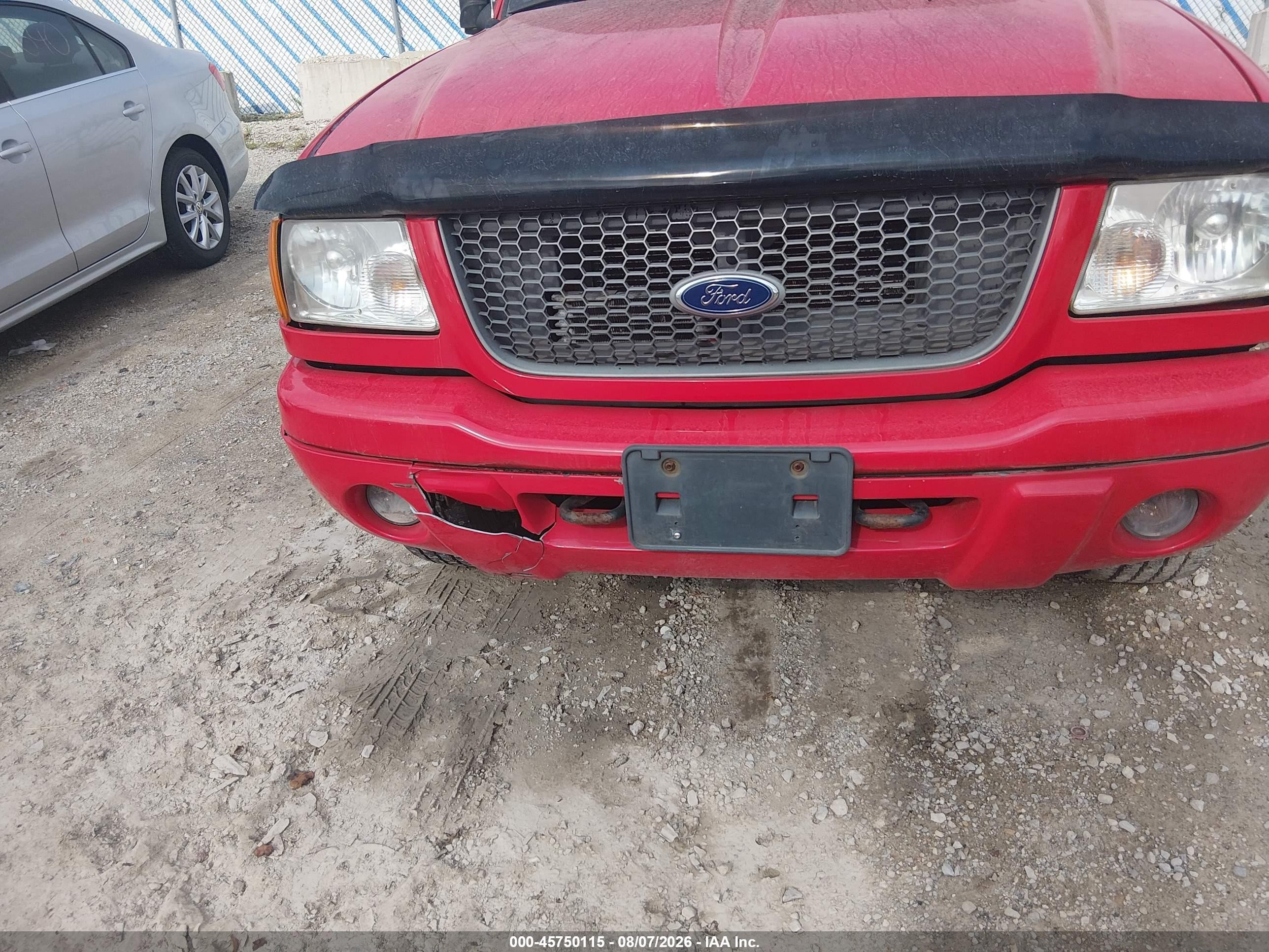 2003 Ford Ranger Edge/xlt Красный vin: 1FTZR45E93PB40343