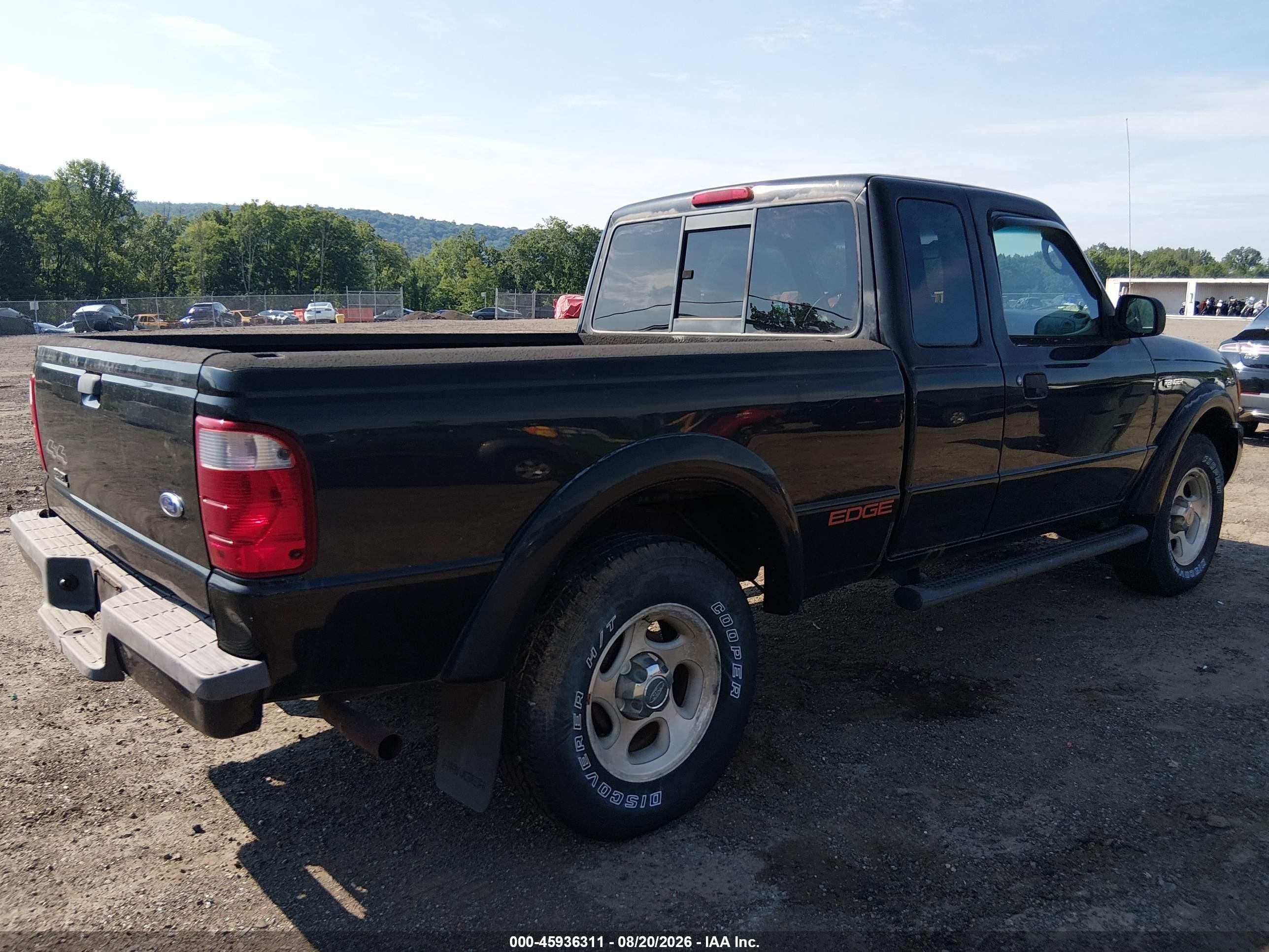 2003 Ford Ranger Edge/xlt Черный vin: 1FTZR45E93TA08660