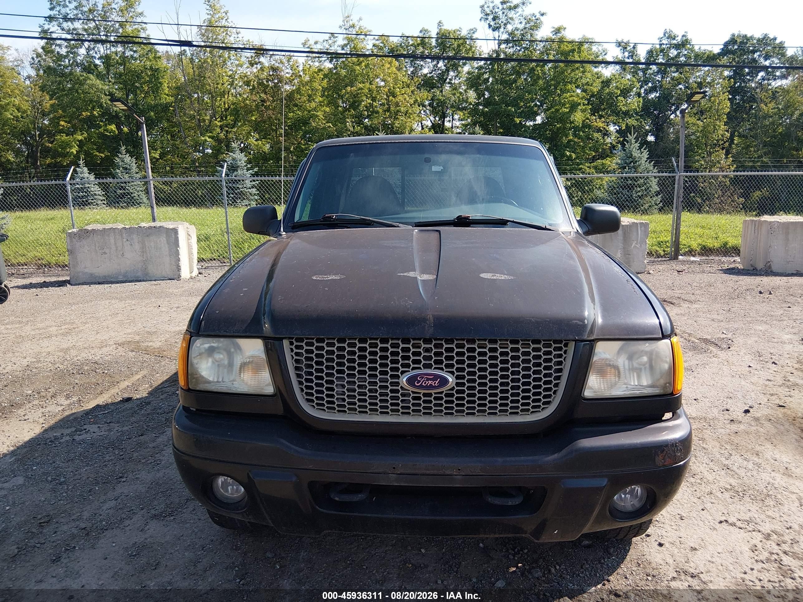 2003 Ford Ranger Edge/xlt Черный vin: 1FTZR45E93TA08660