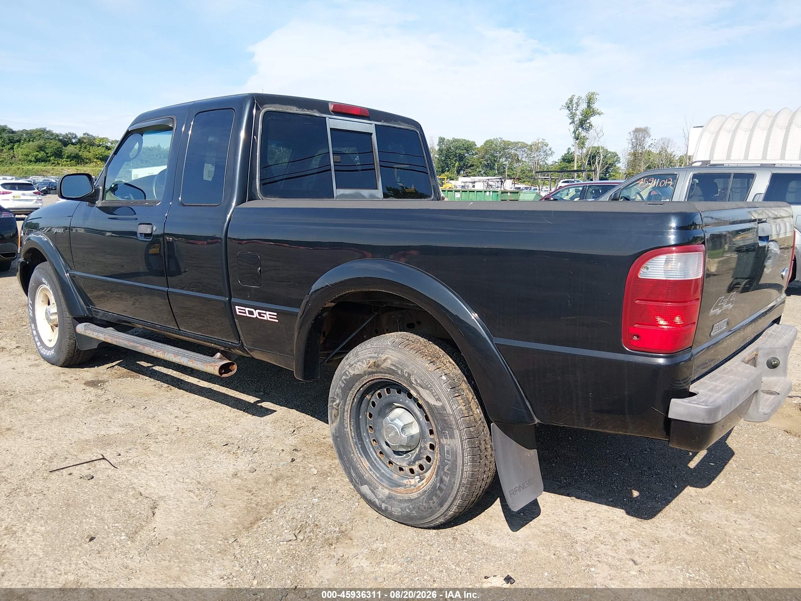 2003 Ford Ranger Edge/xlt Черный vin: 1FTZR45E93TA08660