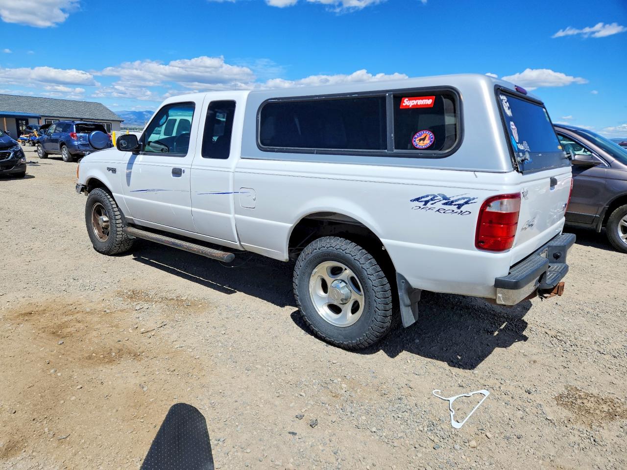 2004 Ford Ranger Super Cab White vin: 1FTZR45E94PA08555