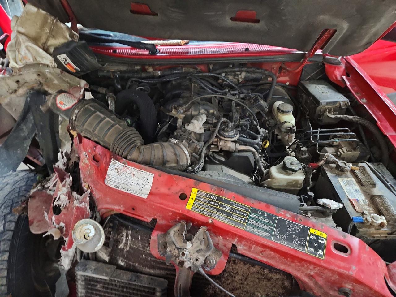 2004 Ford Ranger Super Cab Красный vin: 1FTZR45E94PB28520