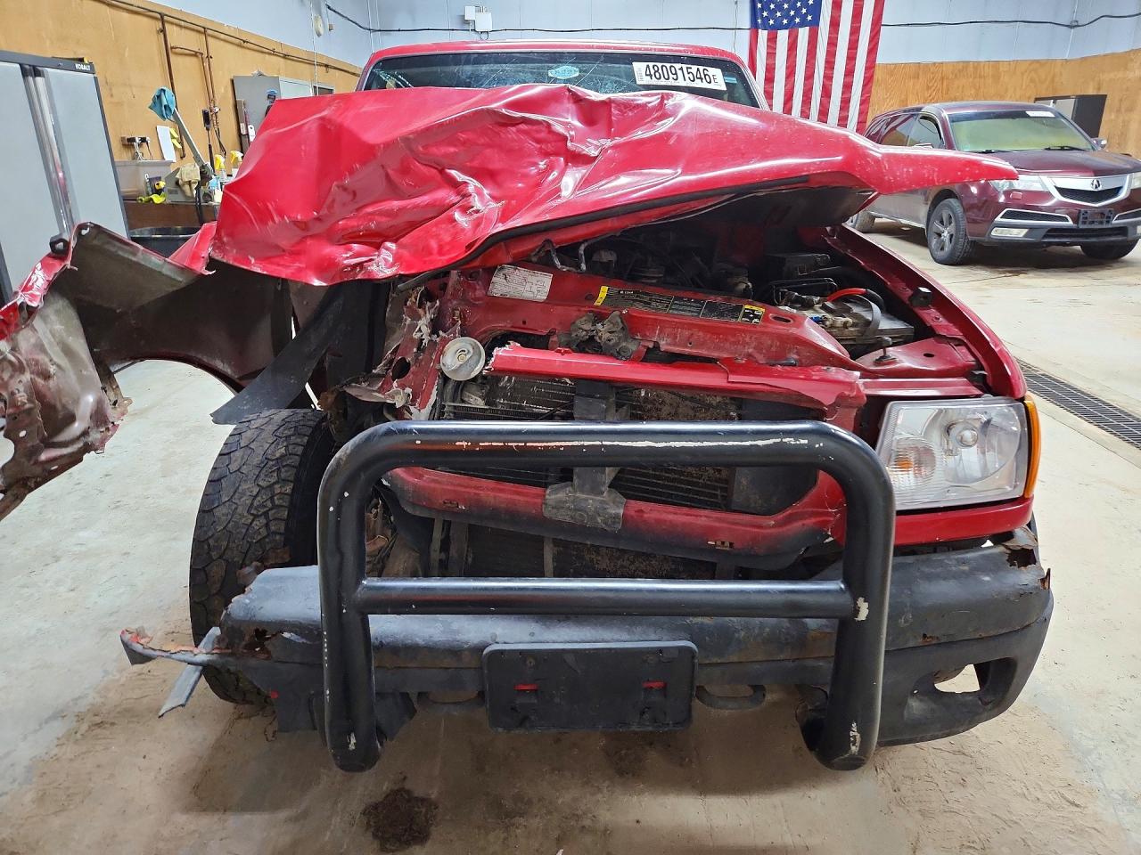 2004 Ford Ranger Super Cab Красный vin: 1FTZR45E94PB28520