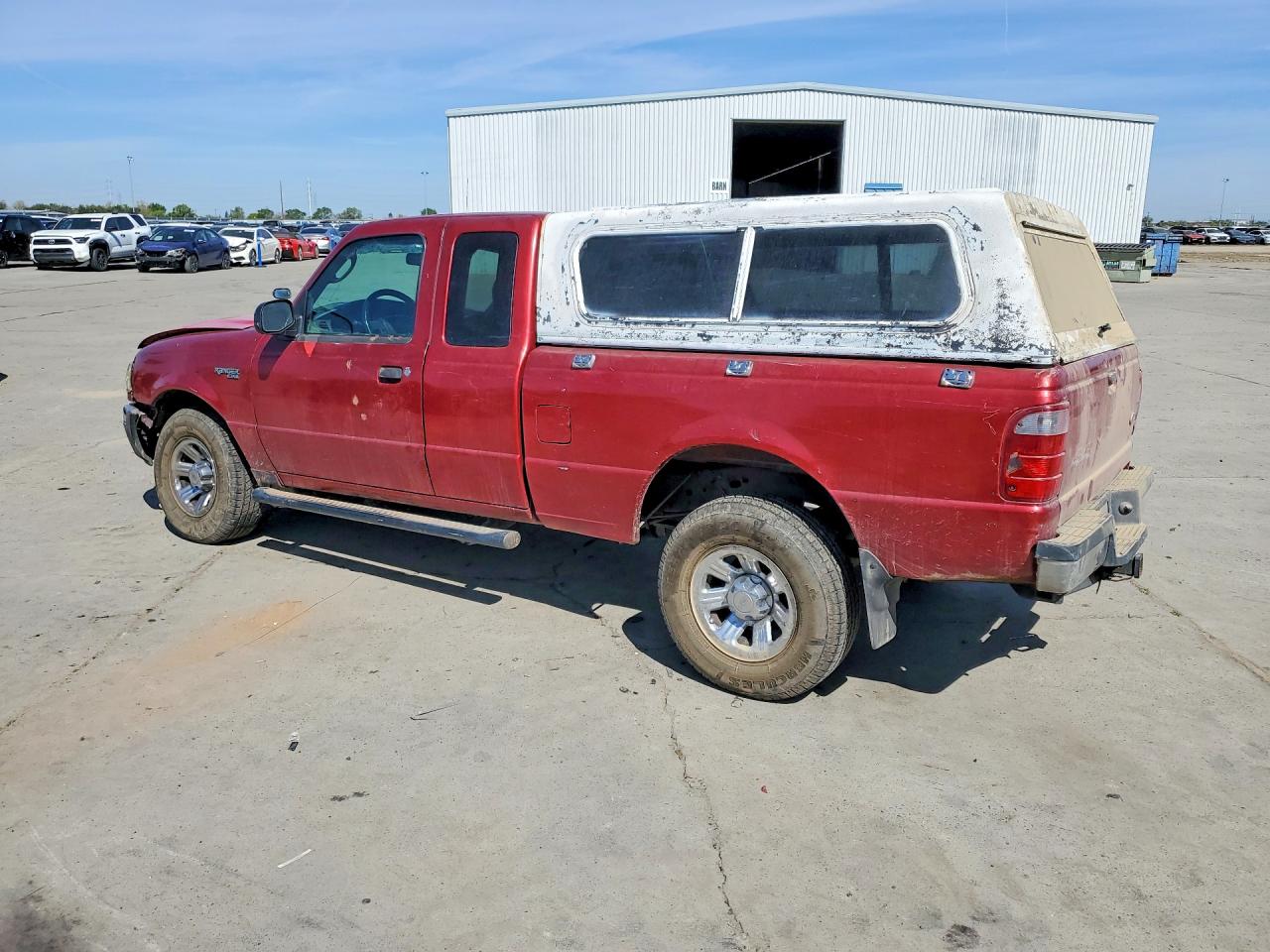 2004 Ford Ranger Red vin: 1FTZR45E94PB48847
