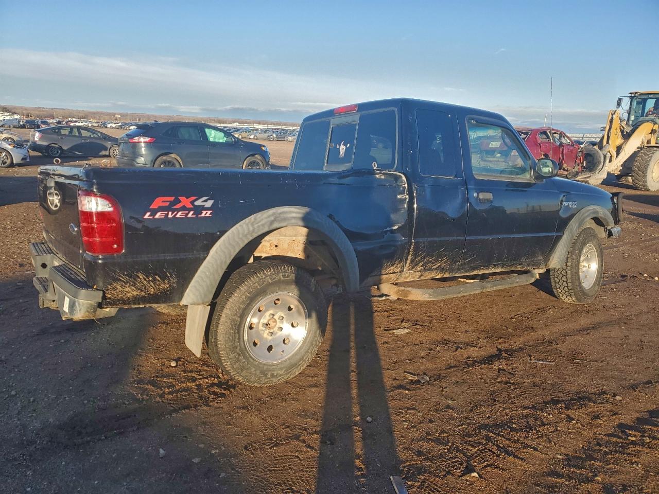 2004 Ford Ranger Super Cab Black vin: 1FTZR45E94PB53532